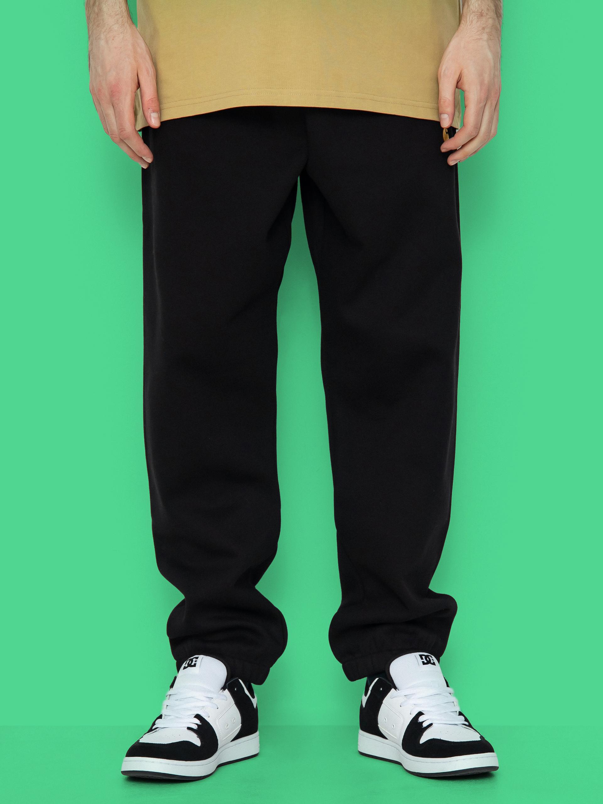 Pantaloni Carhartt WIP Chase (black/gold)
