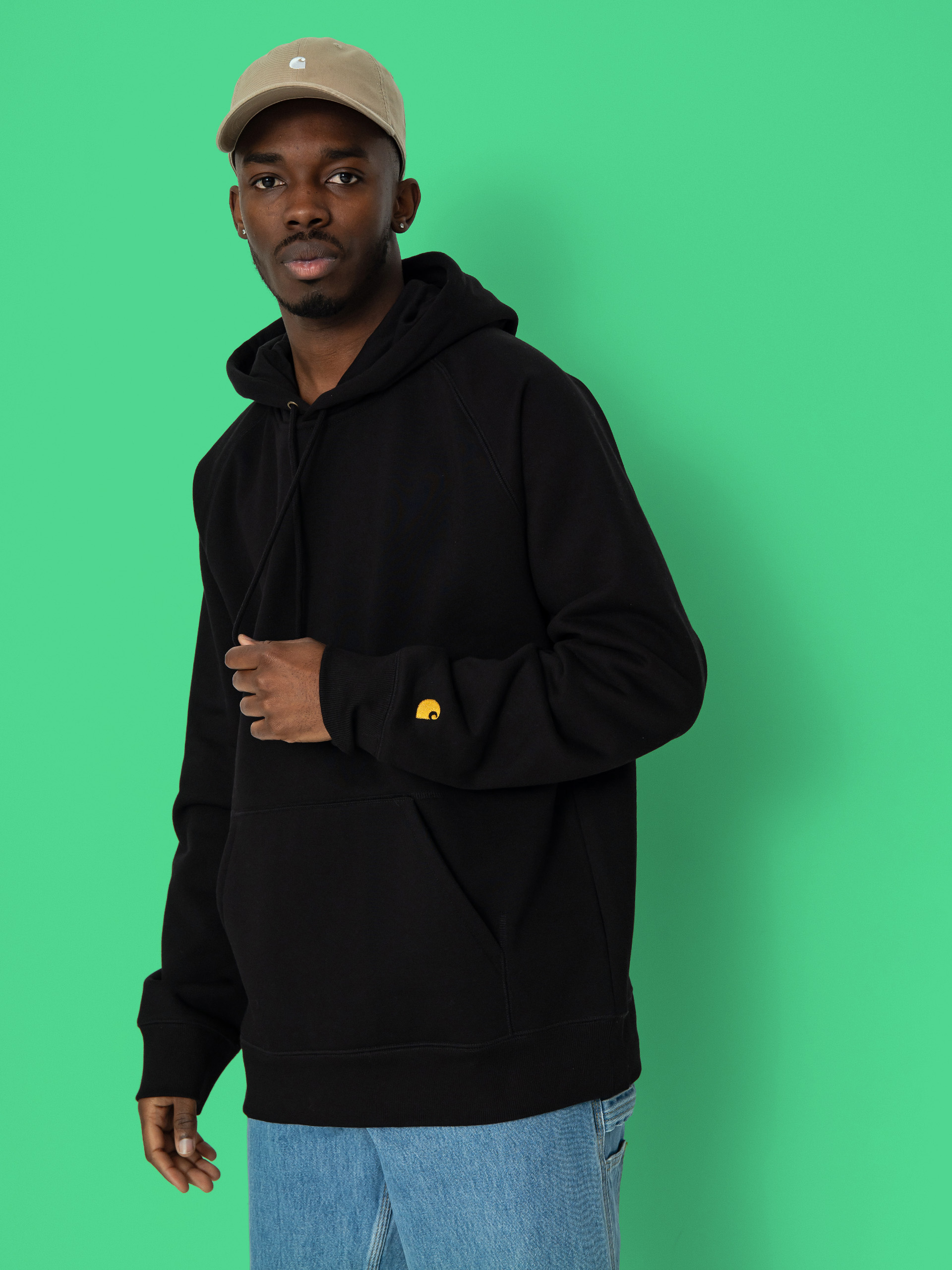 Hanorac cu glugă Carhartt WIP Chase HD