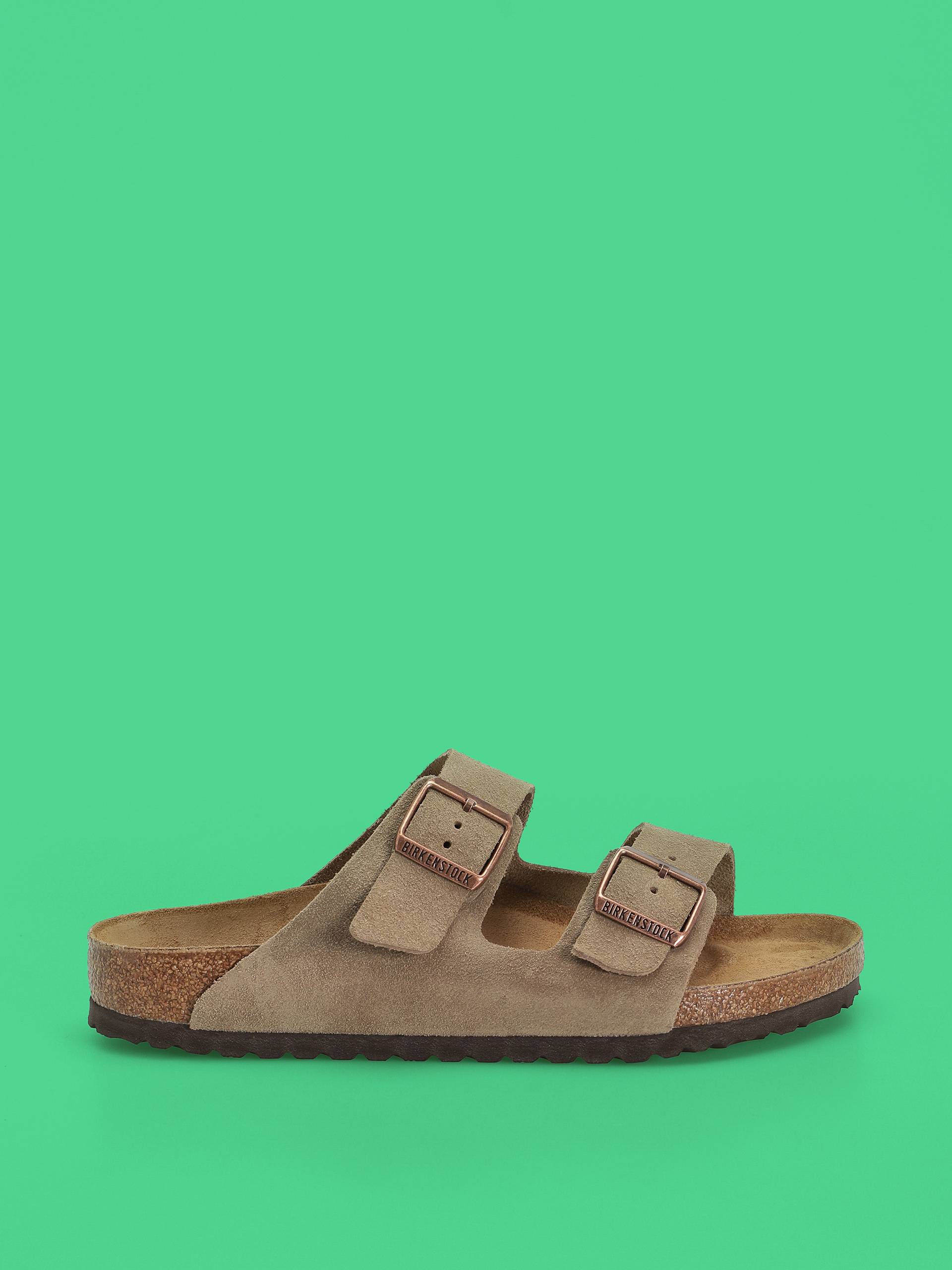 u0218lapi Birkenstock Arizona Suede Leather Regular (taupe)