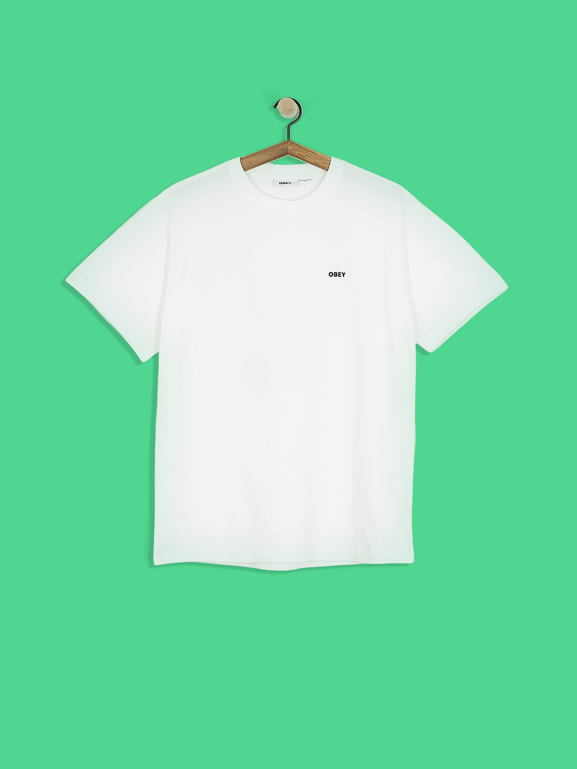 Tricou OBEY Established Works Bold (white)