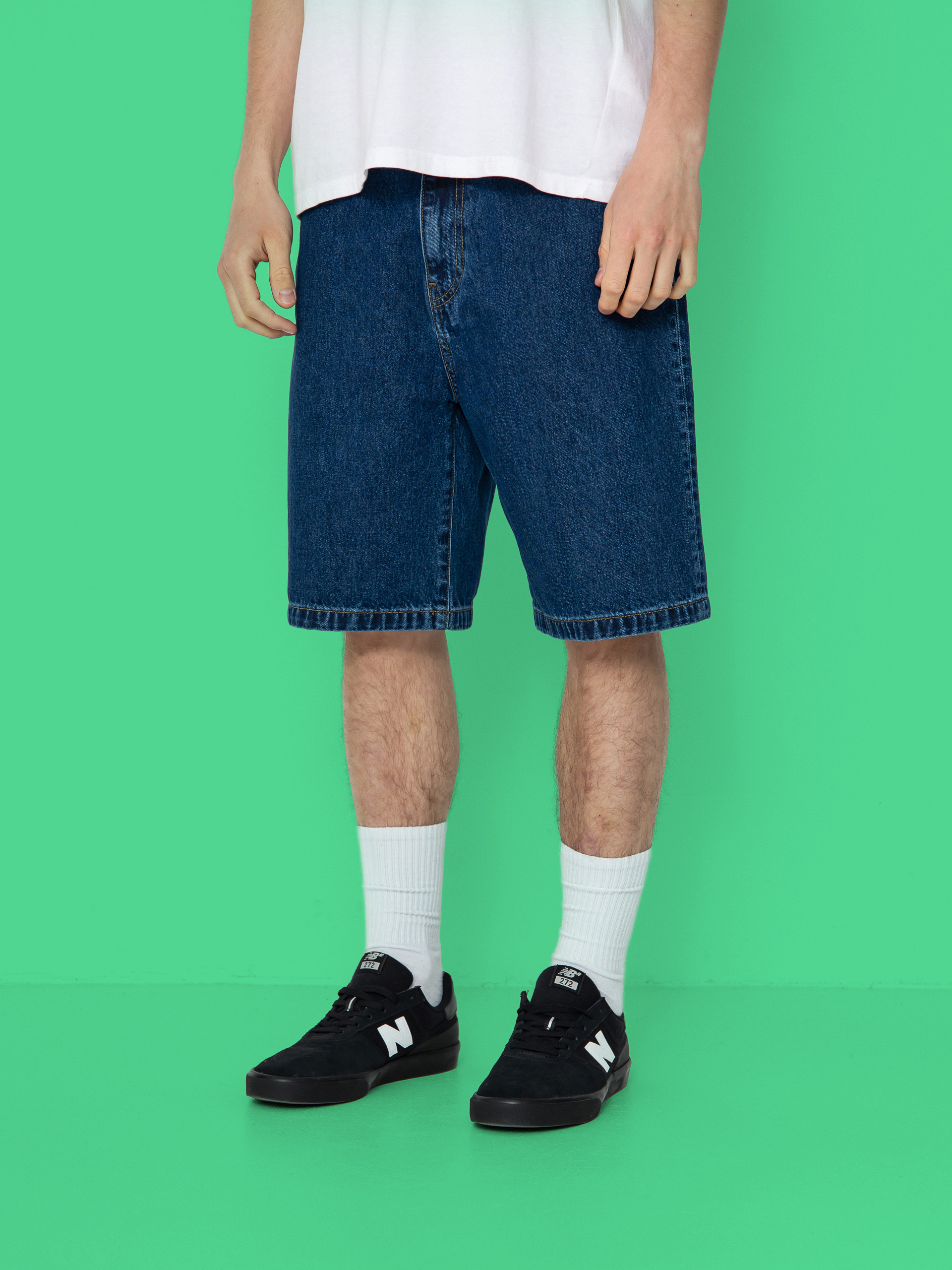 Pantaloni scuru021bi Carhartt WIP Landon (blue)