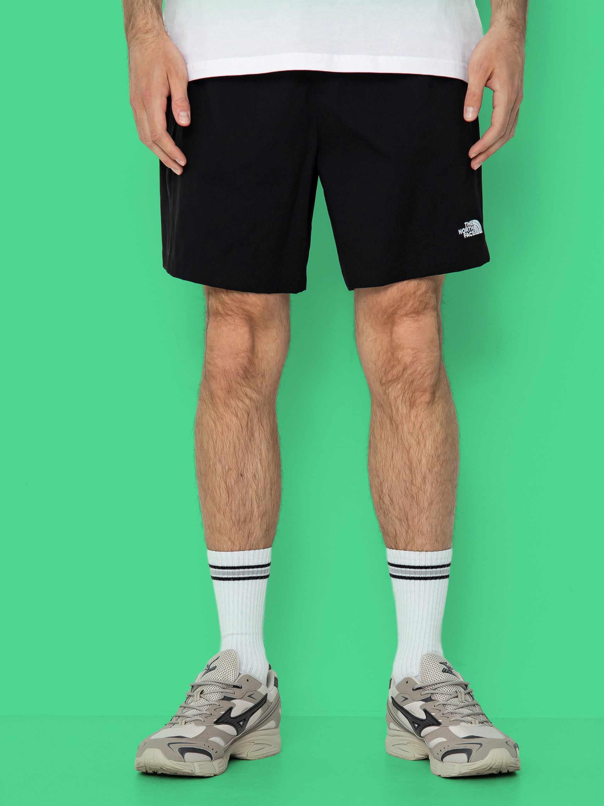 Pantaloni scurți The North Face Class V Pathfinder Belted (tnf black)