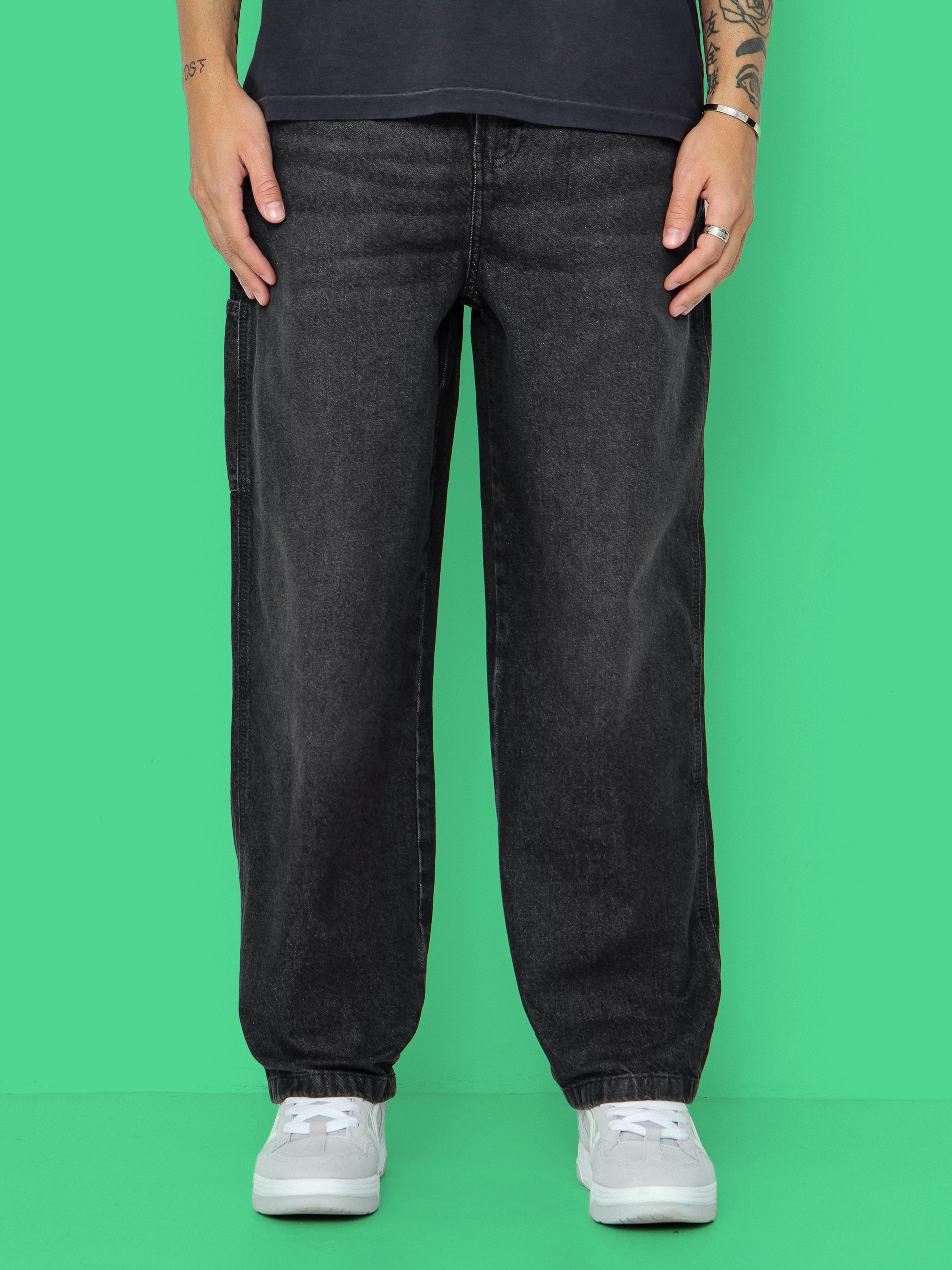 Pantaloni Dickies Madison Baggy (black wash faded)