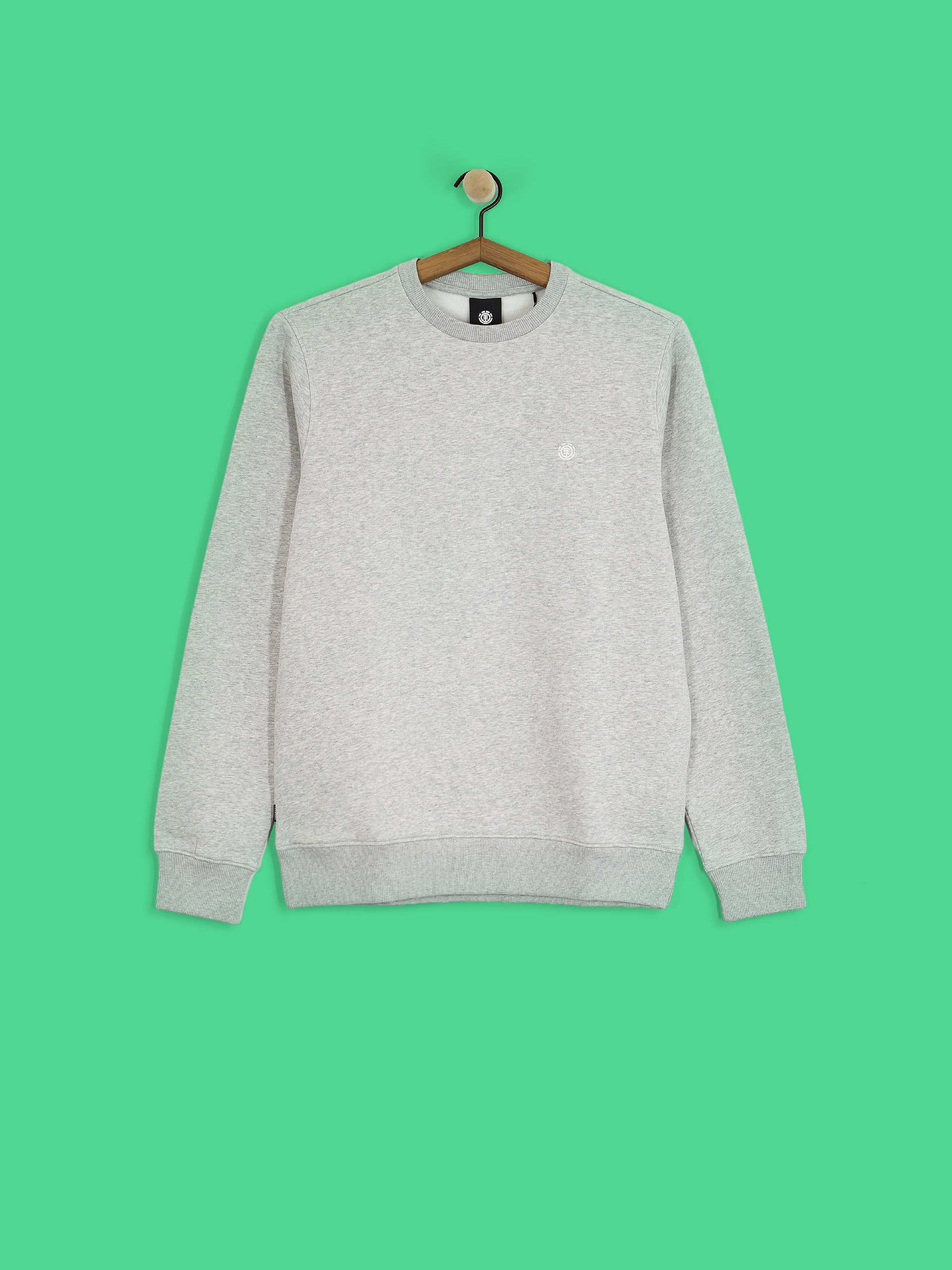 Hanorac Element Icon Embroidery Cr (mid grey heather)