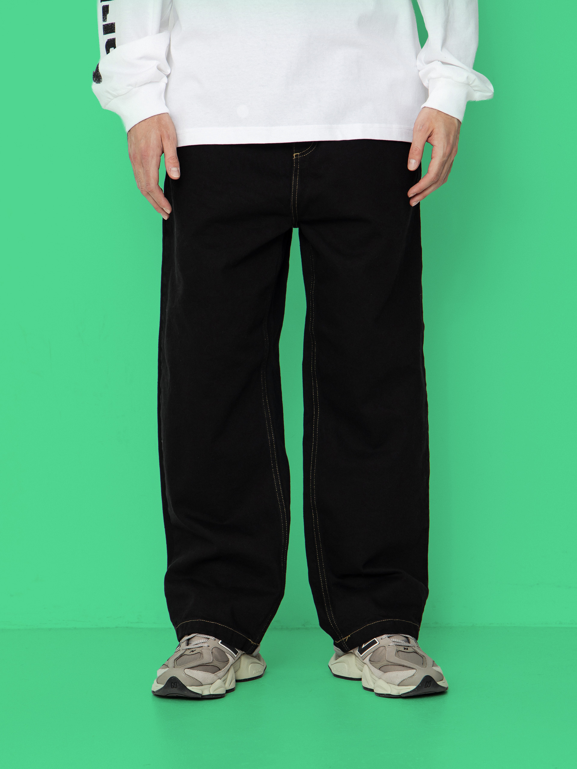 Pantaloni Carhartt WIP Brandon (black rinsed)