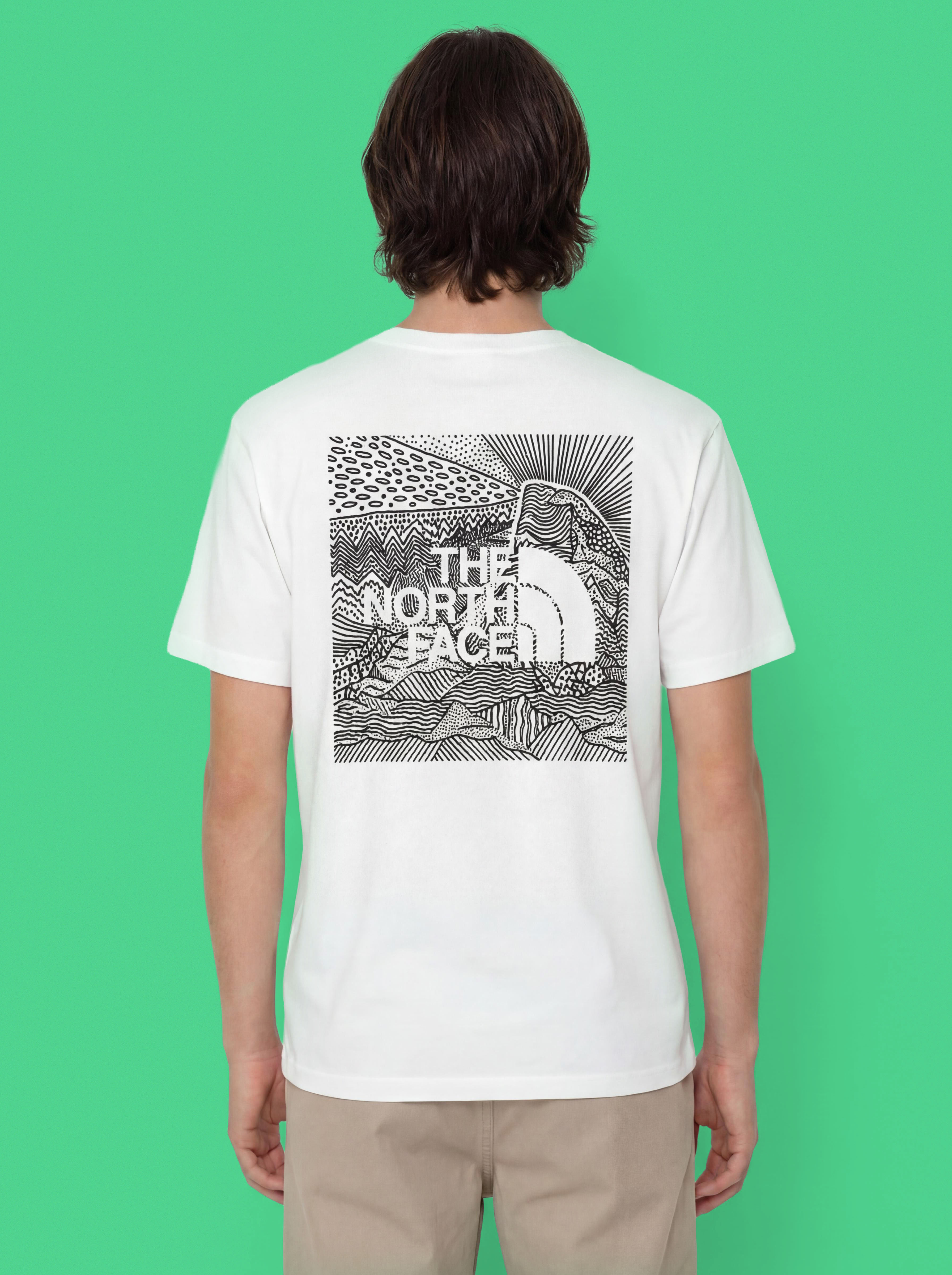 Tricou The North Face Box Nse Celebration (tnf white)