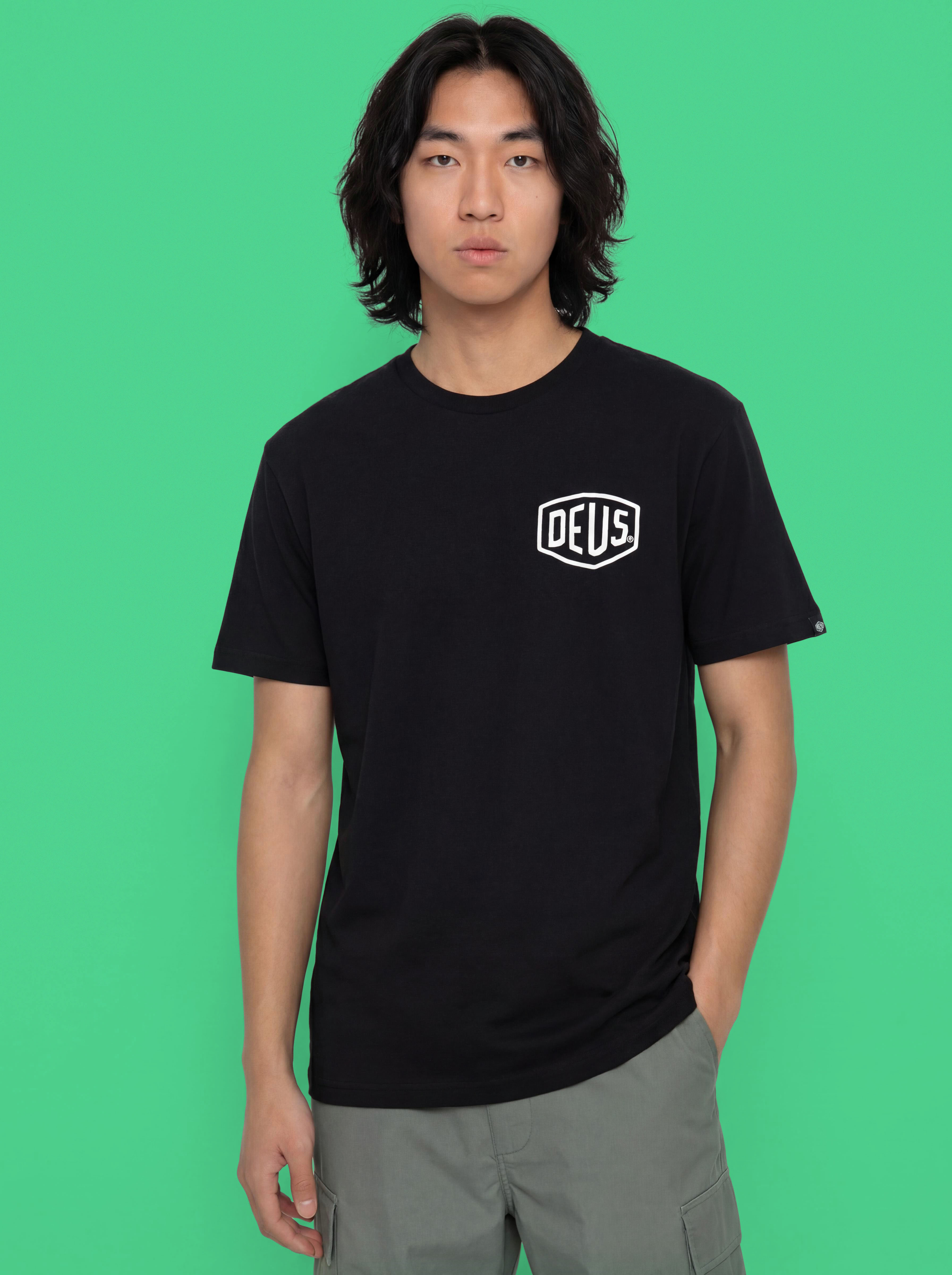 Tricou Deus Ex Machina Harajuku Address (black)