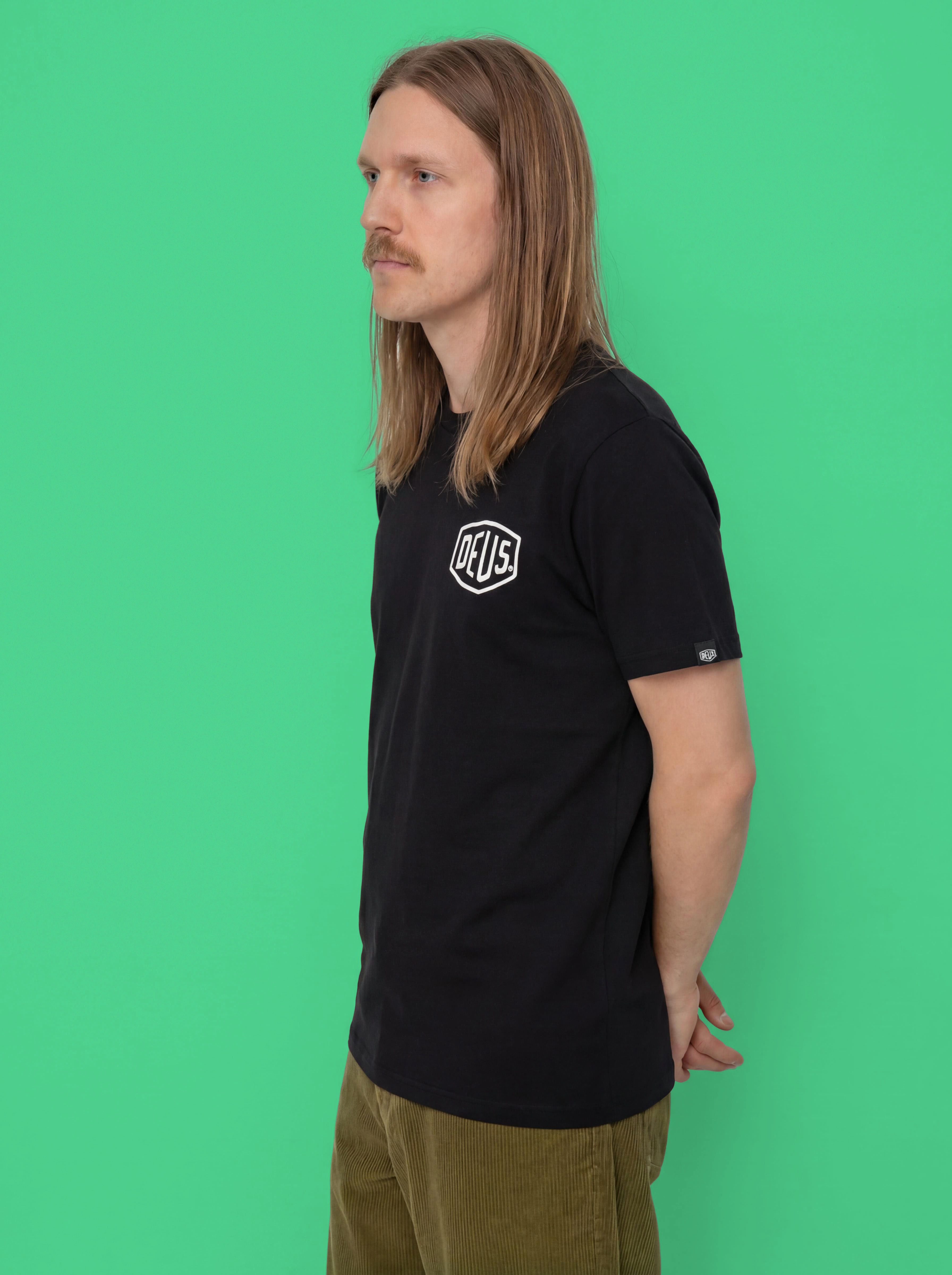 Tricou Deus Ex Machina Camperdown Address (black)