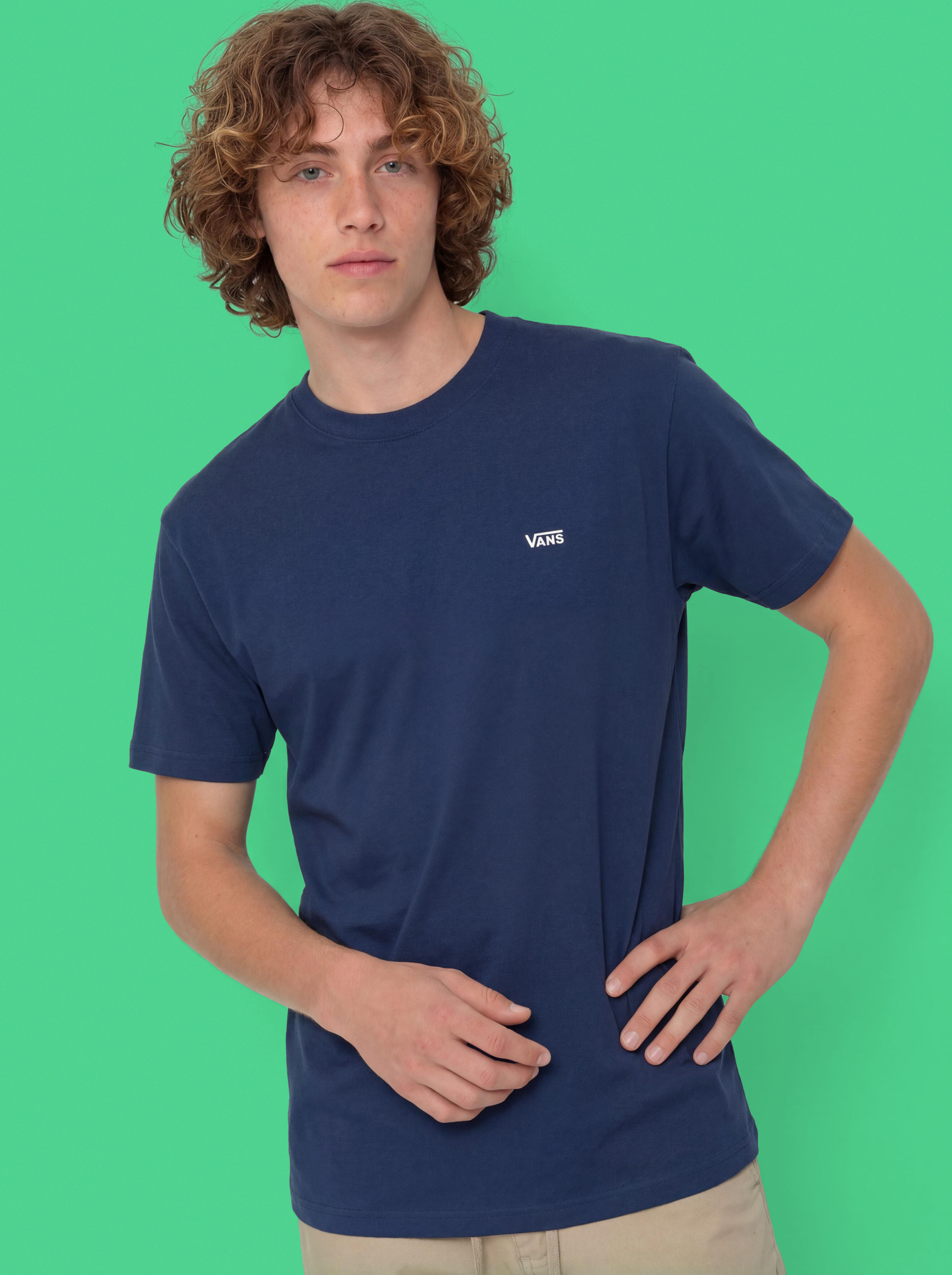 Tricou Vans Left Chest (deep indigo)