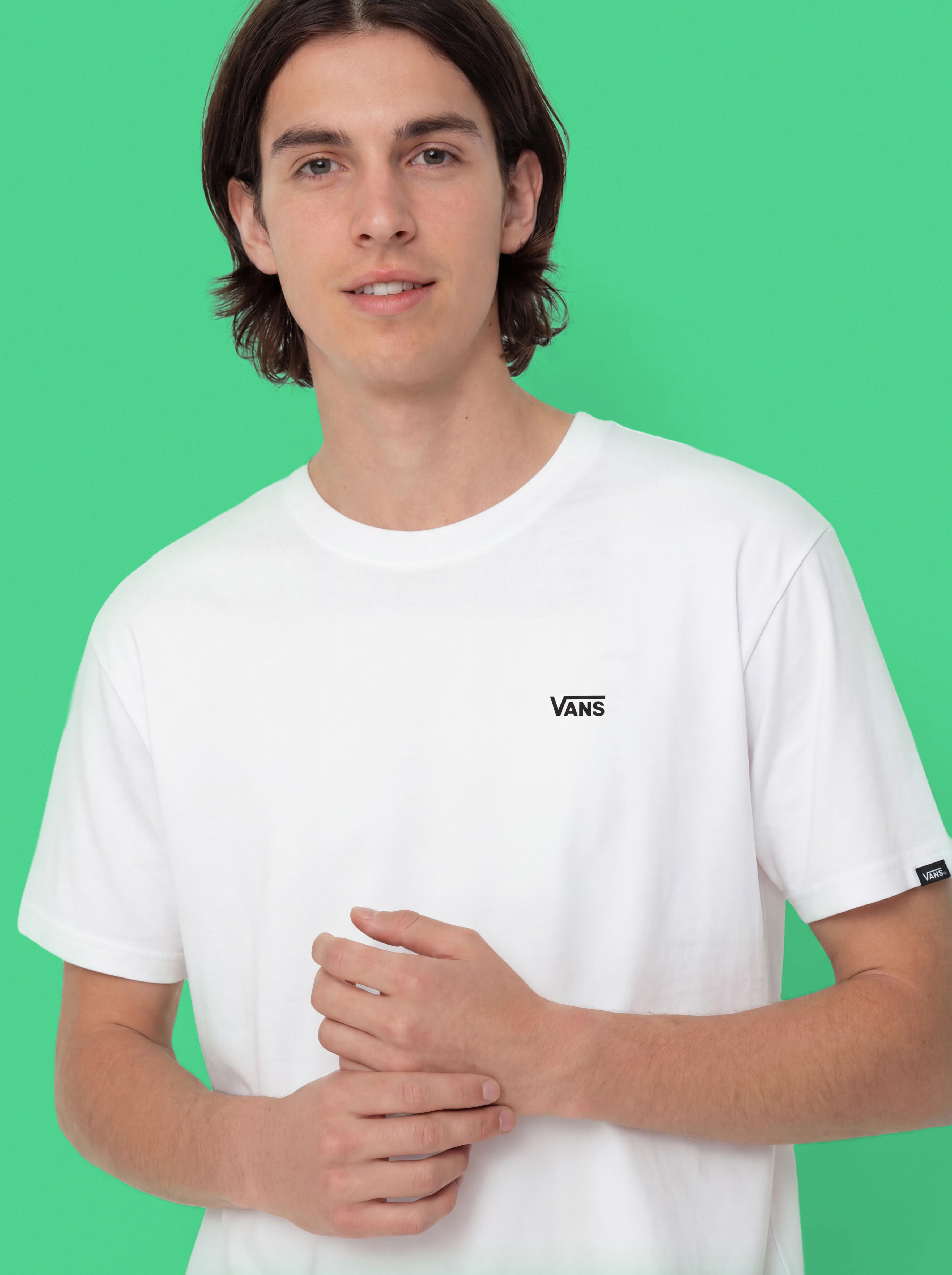 Tricou Vans Left Chest II Loose (white)