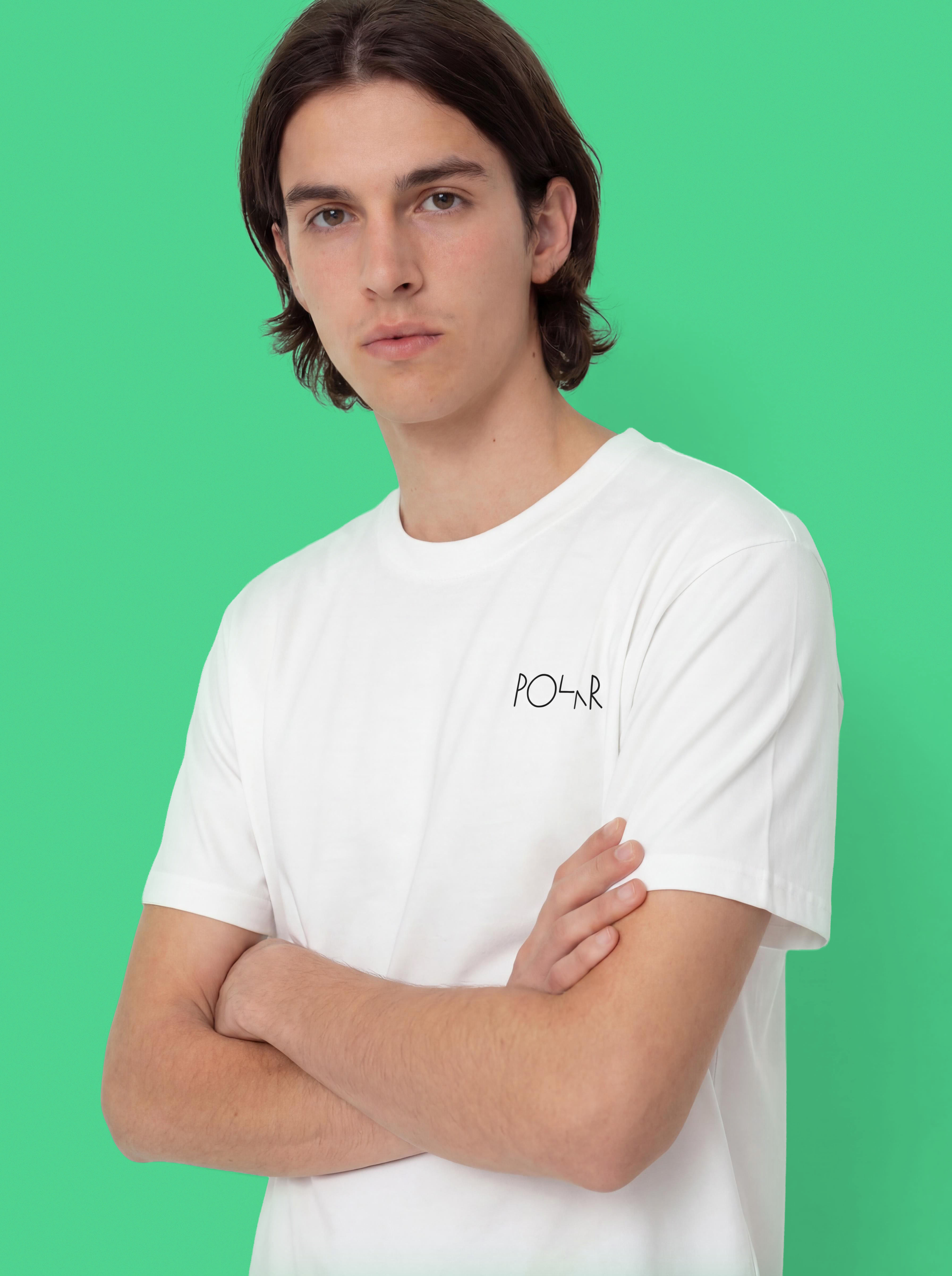 Tricou Polar Skate Fill Logo Martas Roses (white)