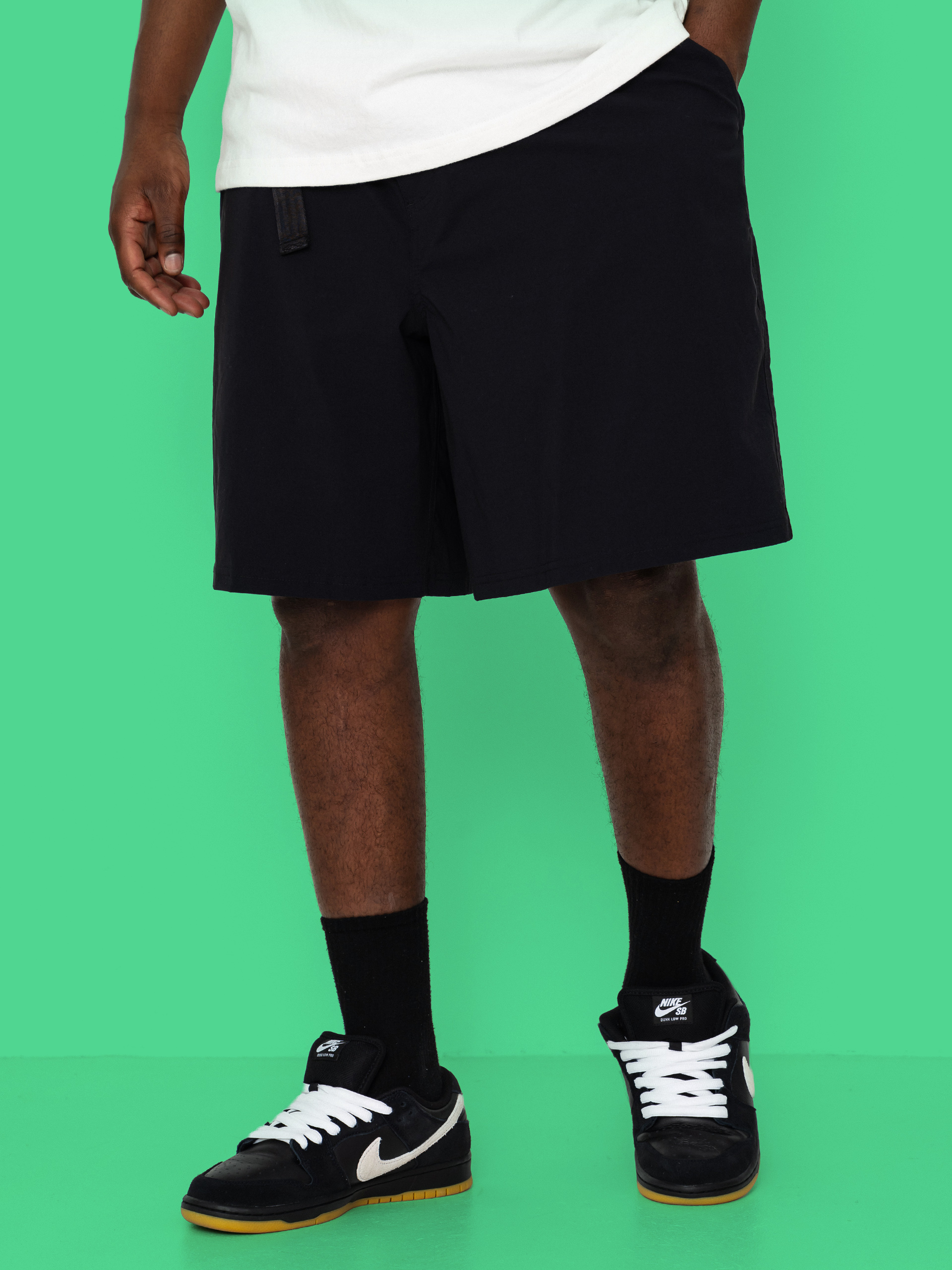 Pantaloni scurți Nike SB 9er (black/white)