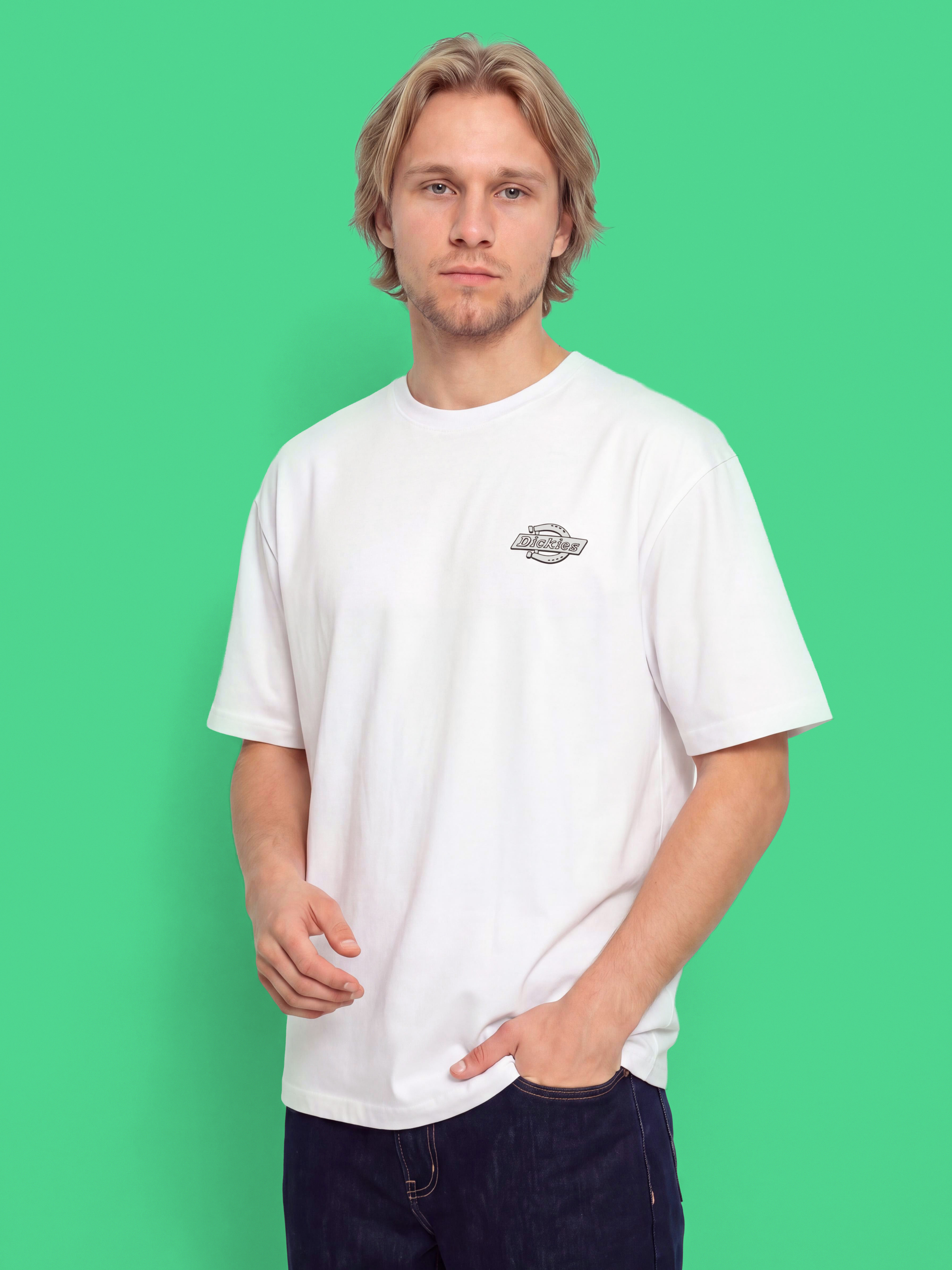 Tricou Dickies Millville (white)