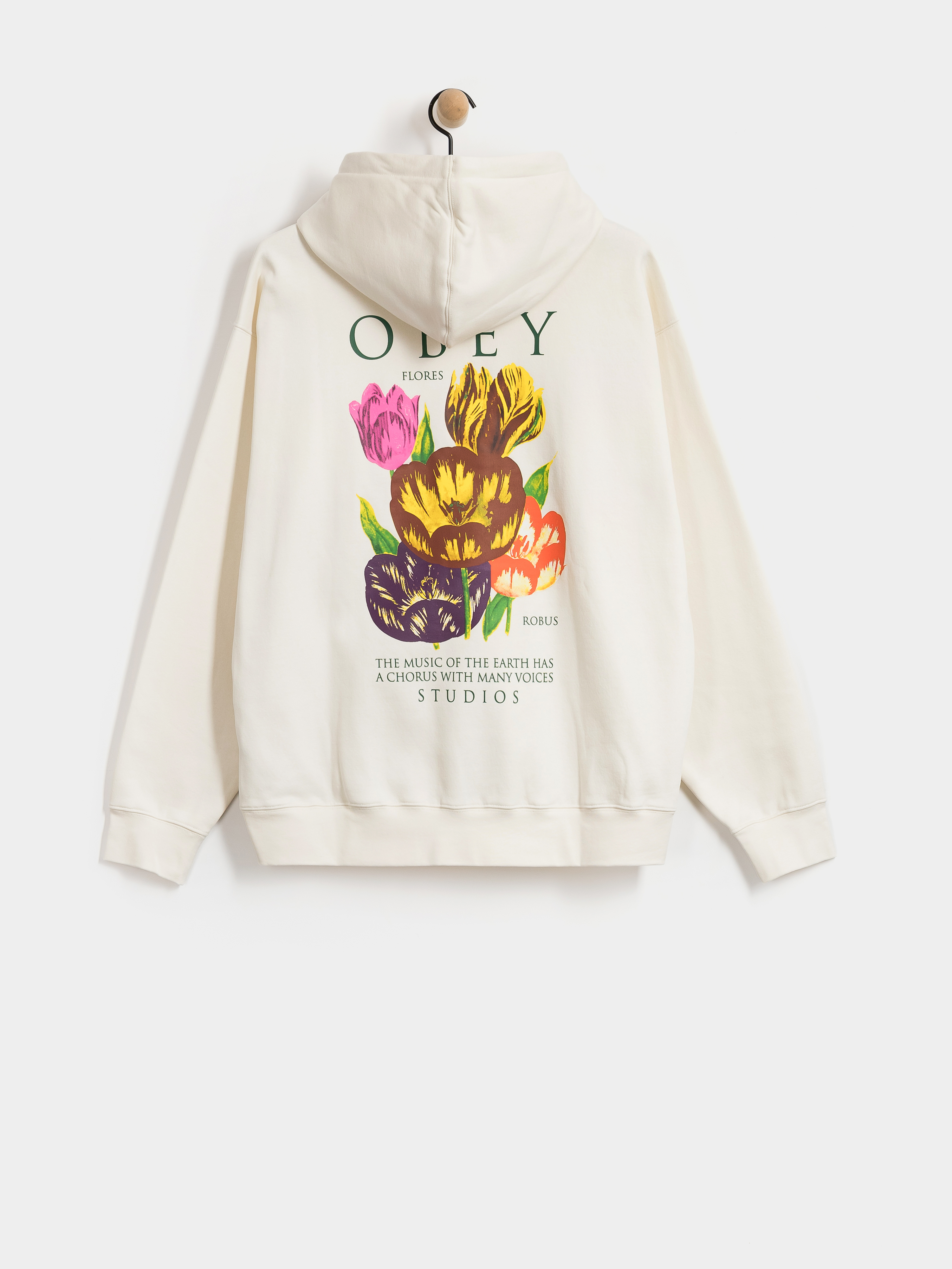 Hanorac OBEY Flores Robus (unbleached)