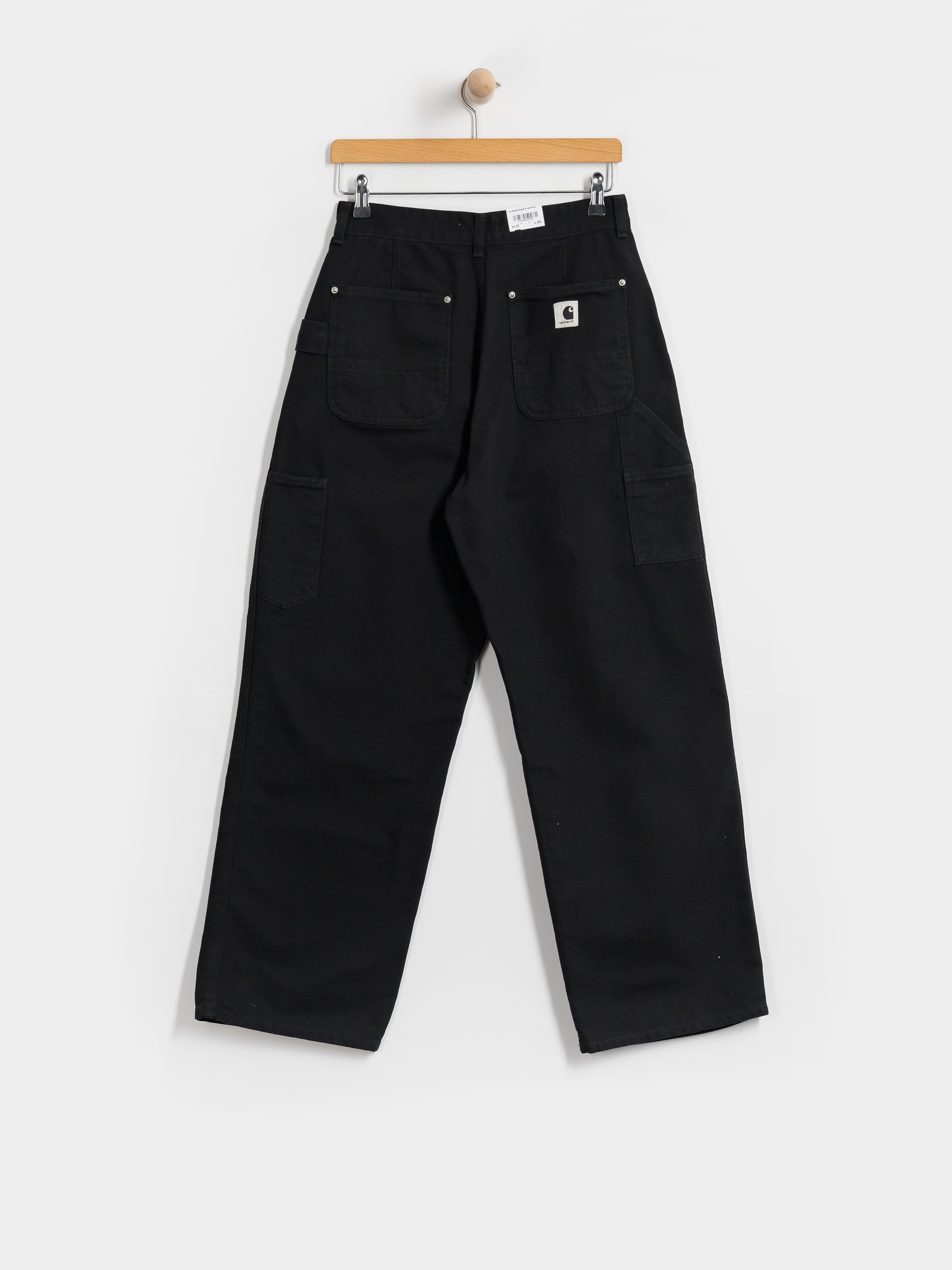 Pantaloni Carhartt WIP Billie Single Knee Wmn (black/stone washed)