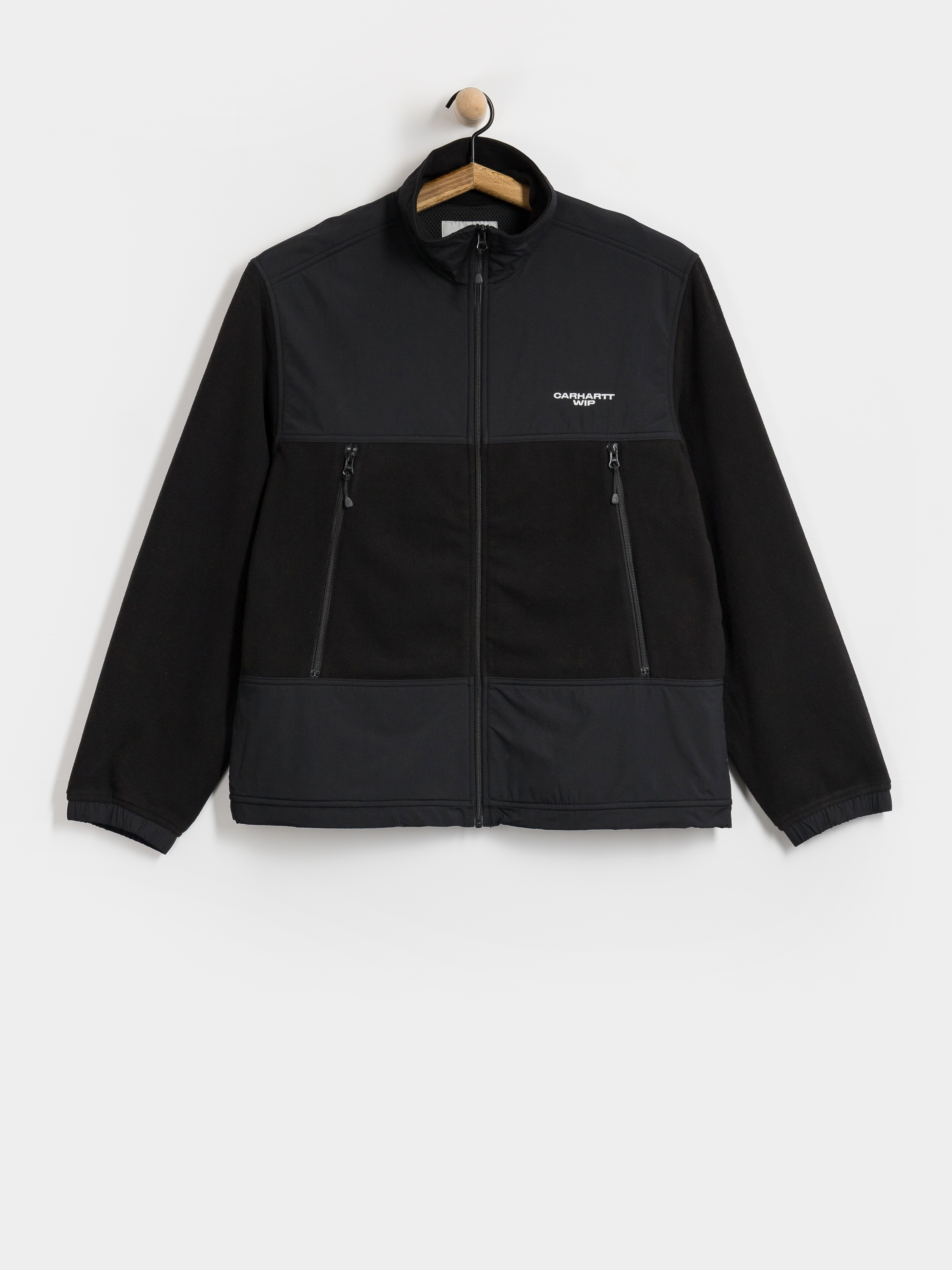 Hanorac din fleece Carhartt WIP Edmore (black/white)