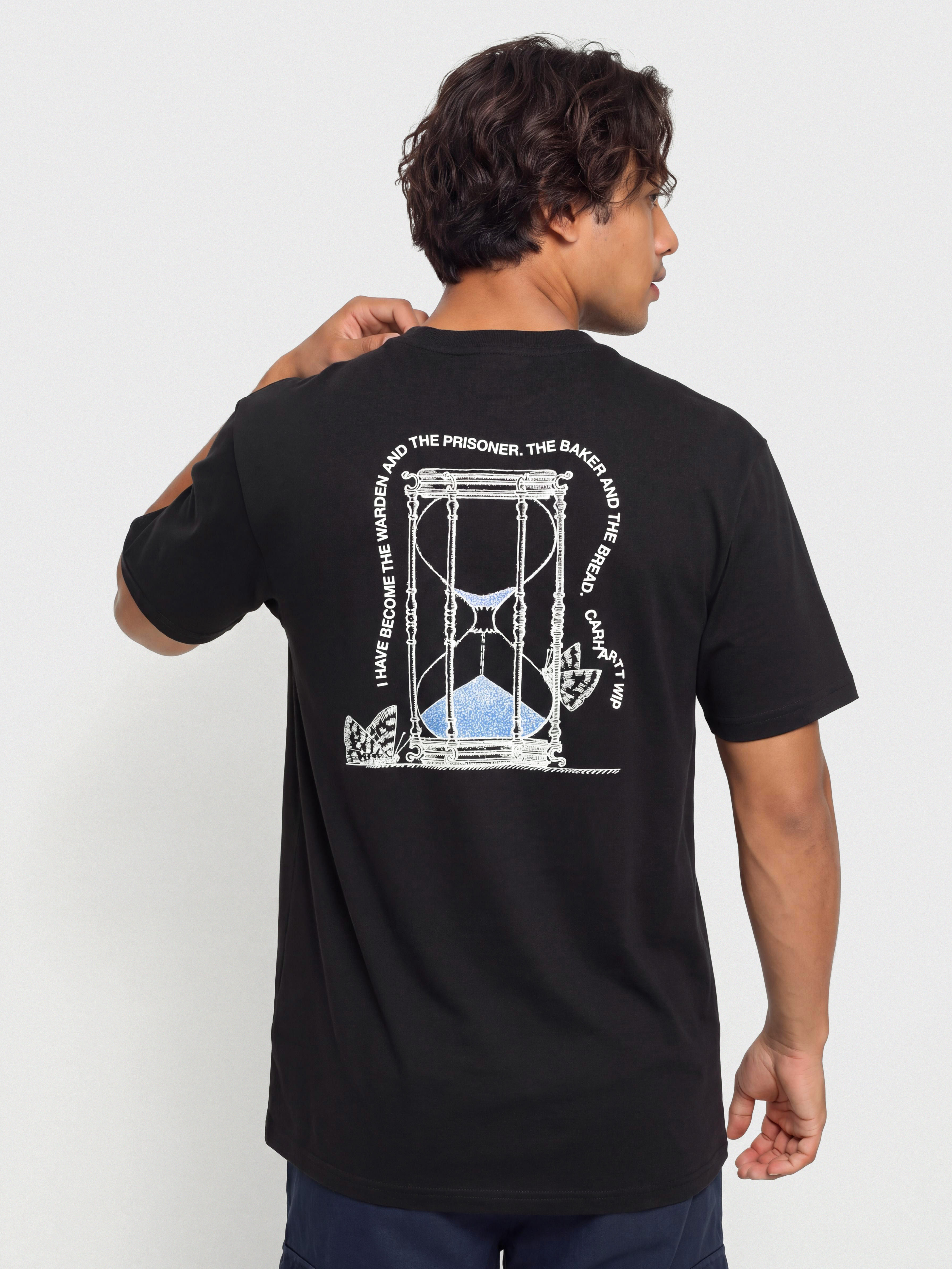 Tricou Carhartt WIP Hourglass (black)