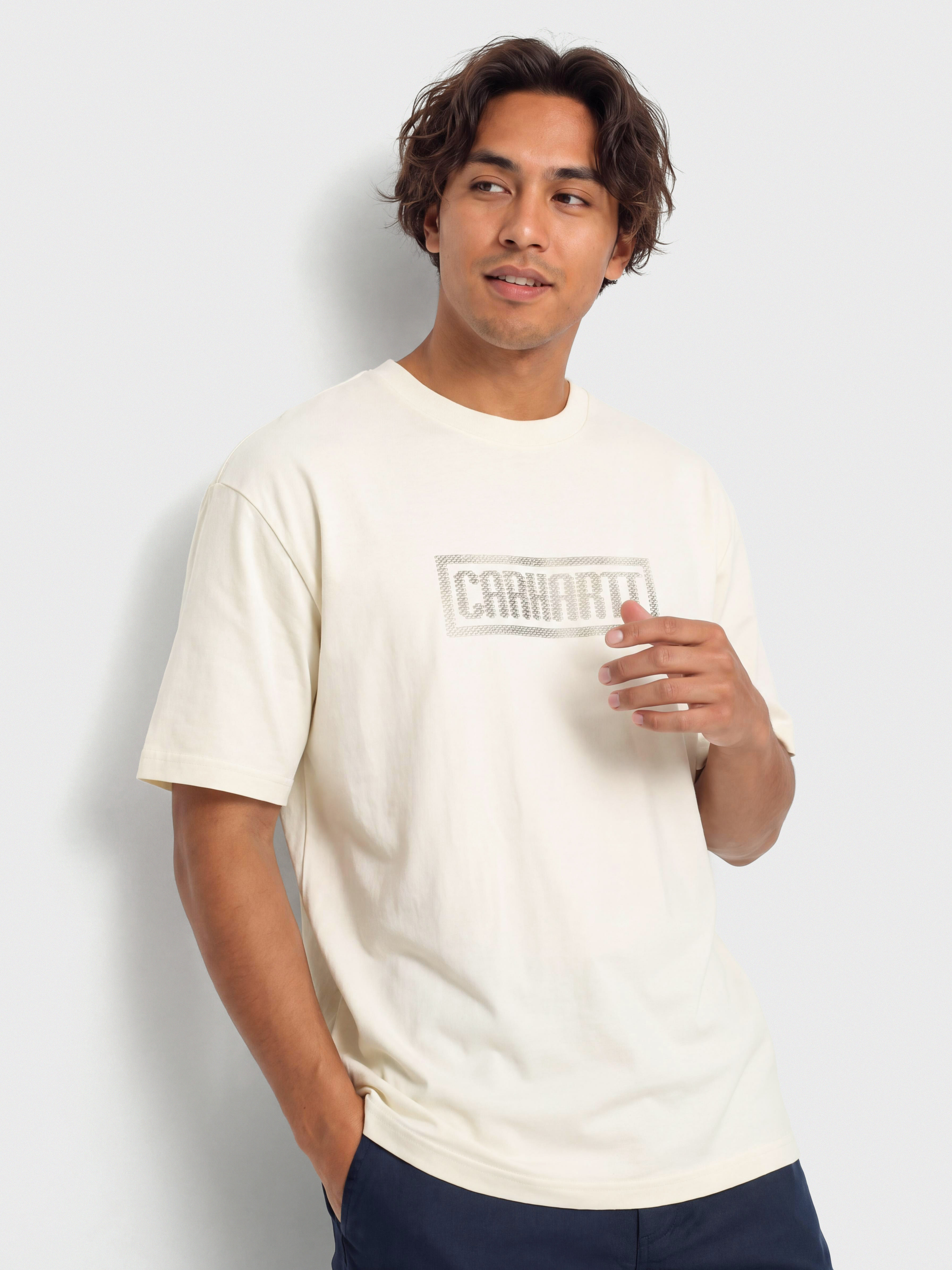 Tricou Carhartt WIP Bricky Man (wax/stone dyed)