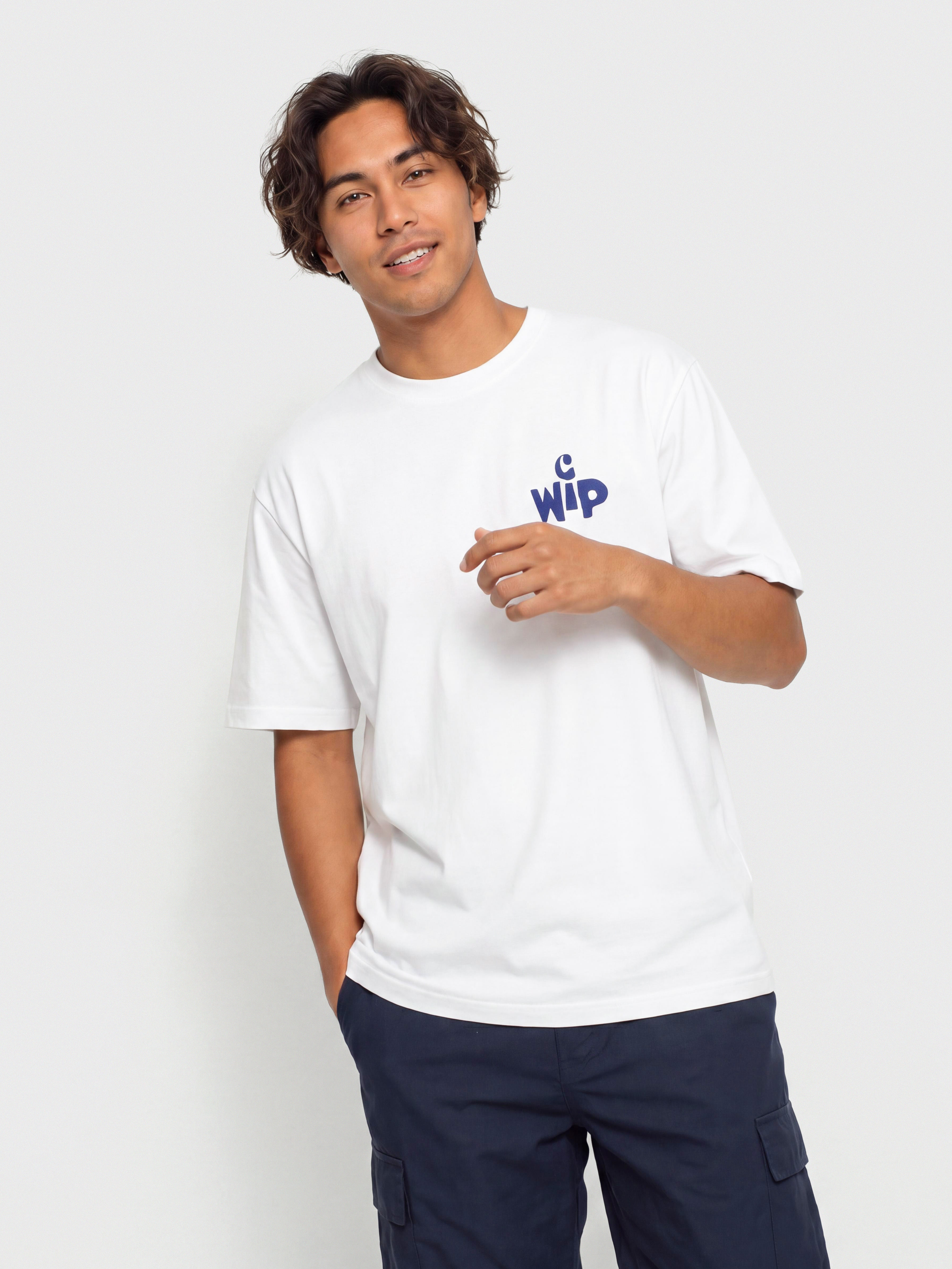 Tricou Carhartt WIP Cutout (white)