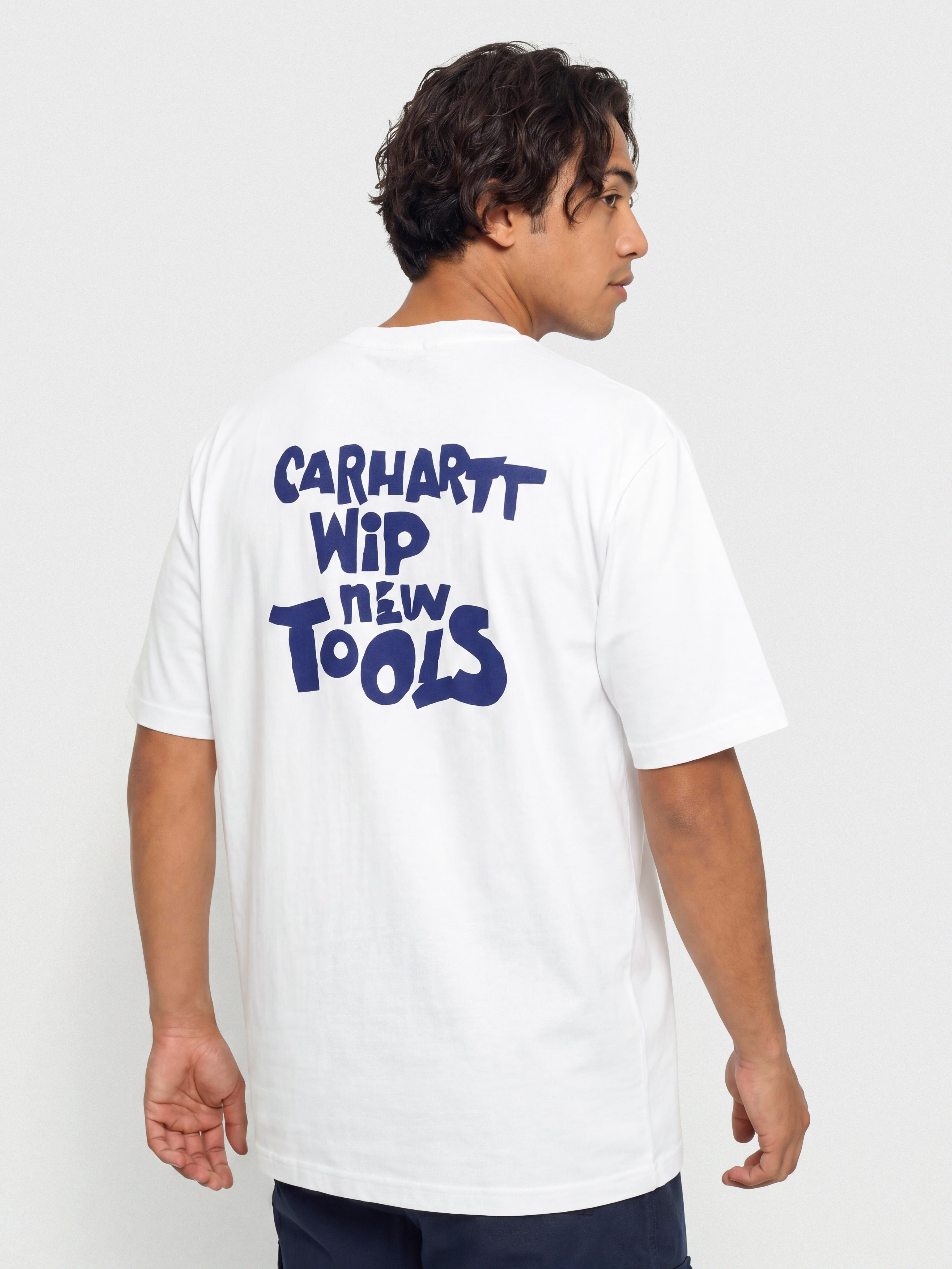Tricou Carhartt WIP Cutout (white)