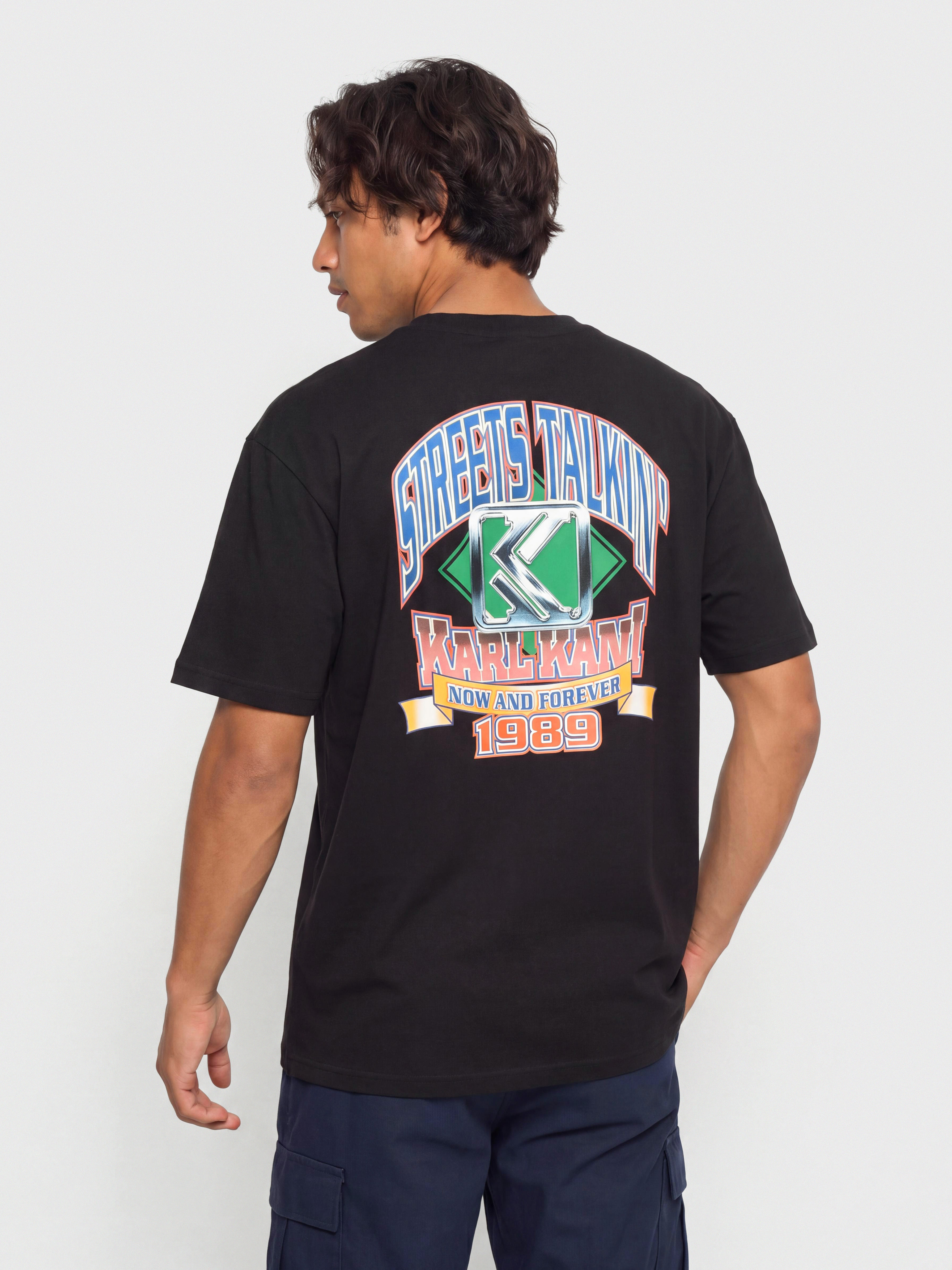 Tricou Karl Kani Baseball Oversized (black)