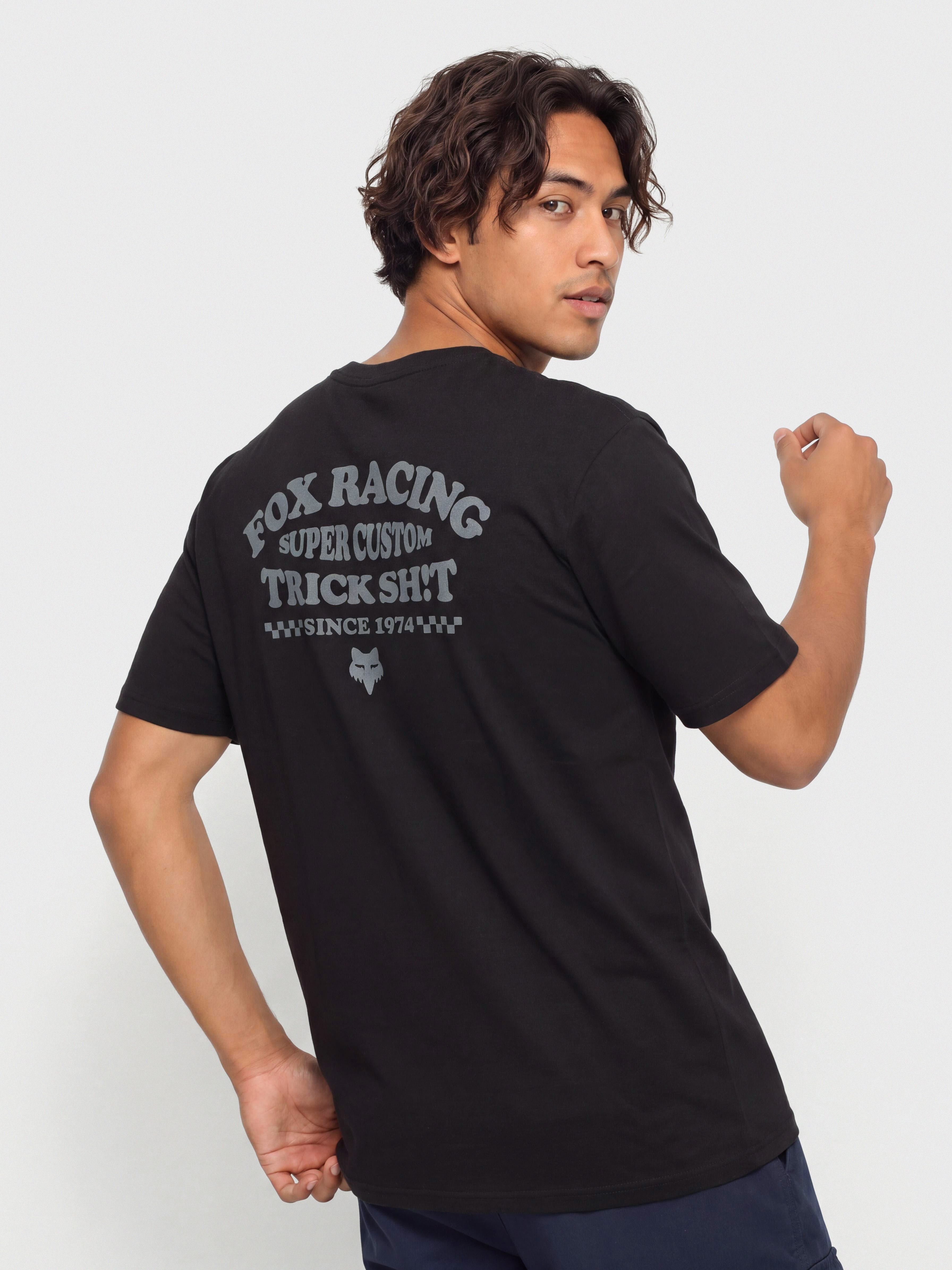 Tricou Fox Trick 195 (black)