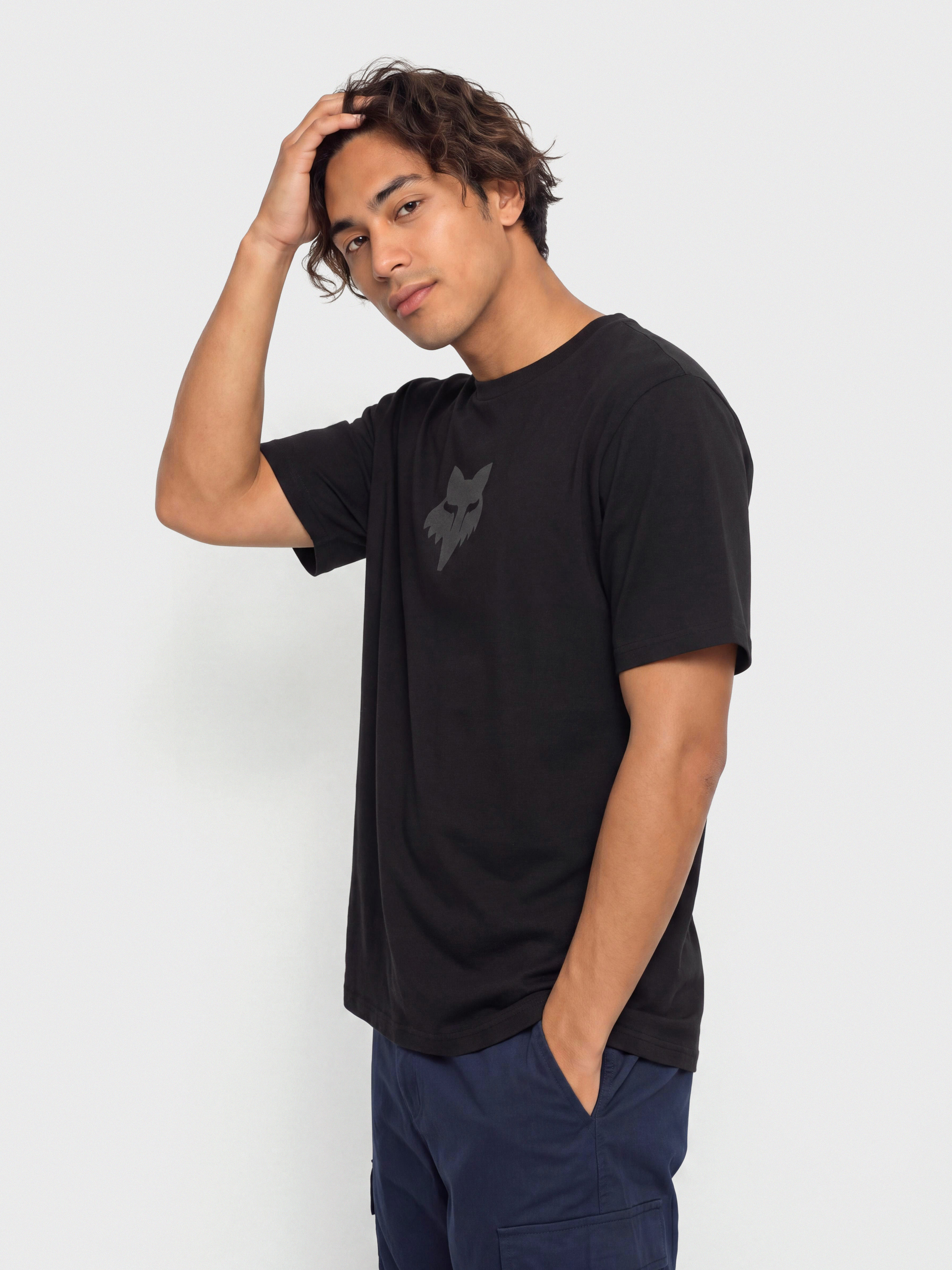 Tricou Fox Head 195 (black/black)