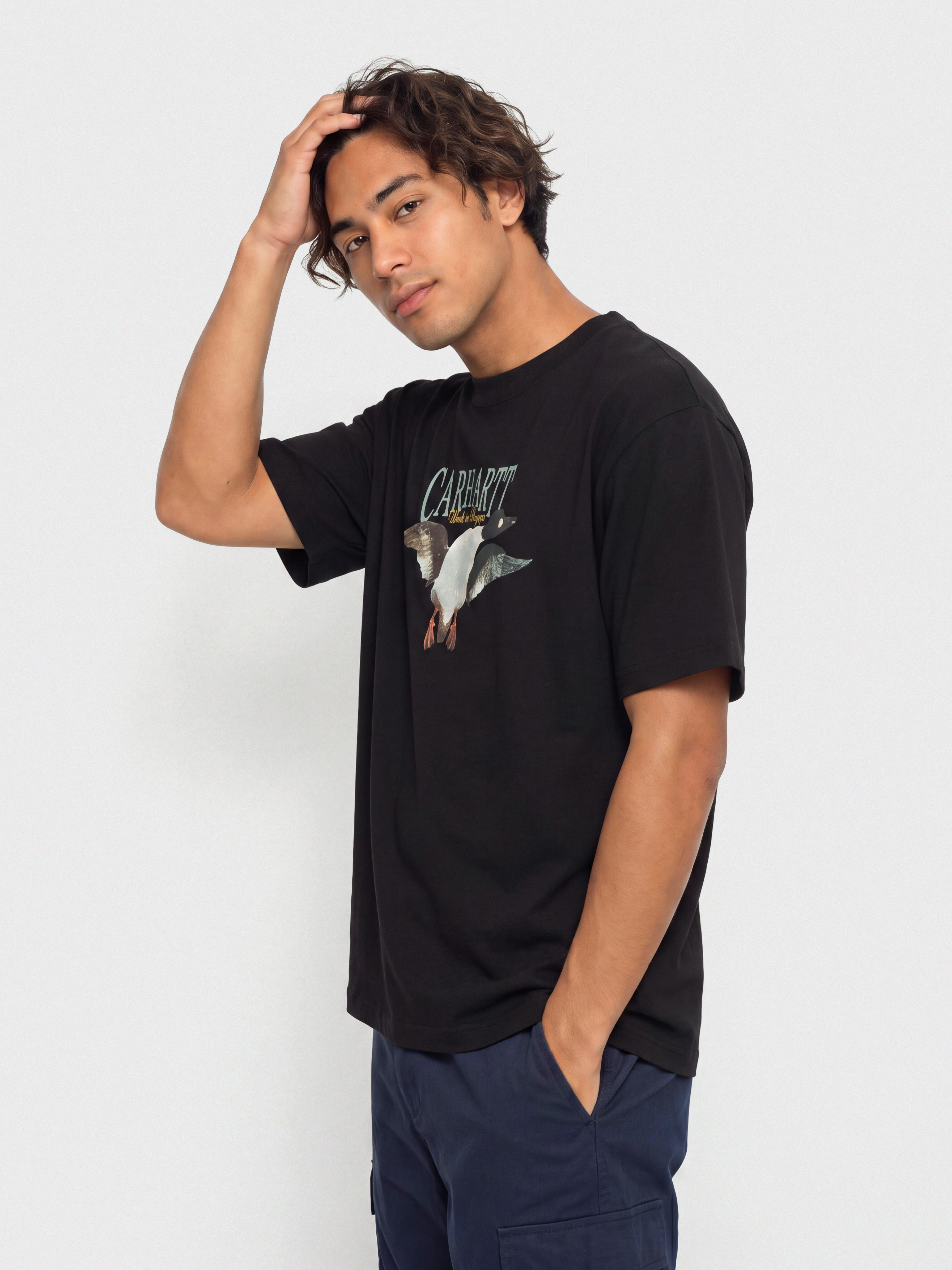 Tricou Carhartt WIP Pennon (black)