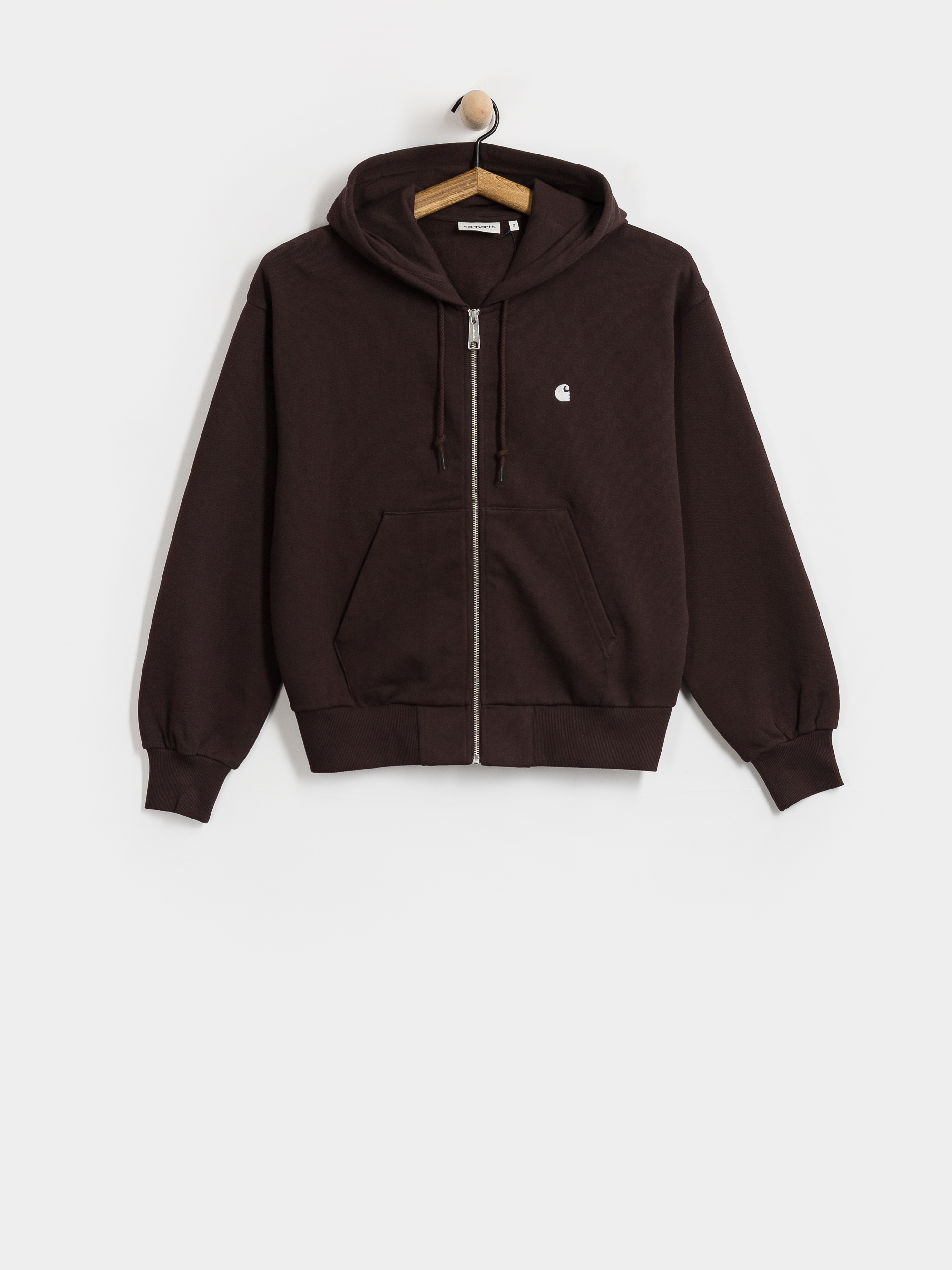 Hanorac cu glugu0103 Carhartt WIP Casey ZHD Wmn (palisander/silver)