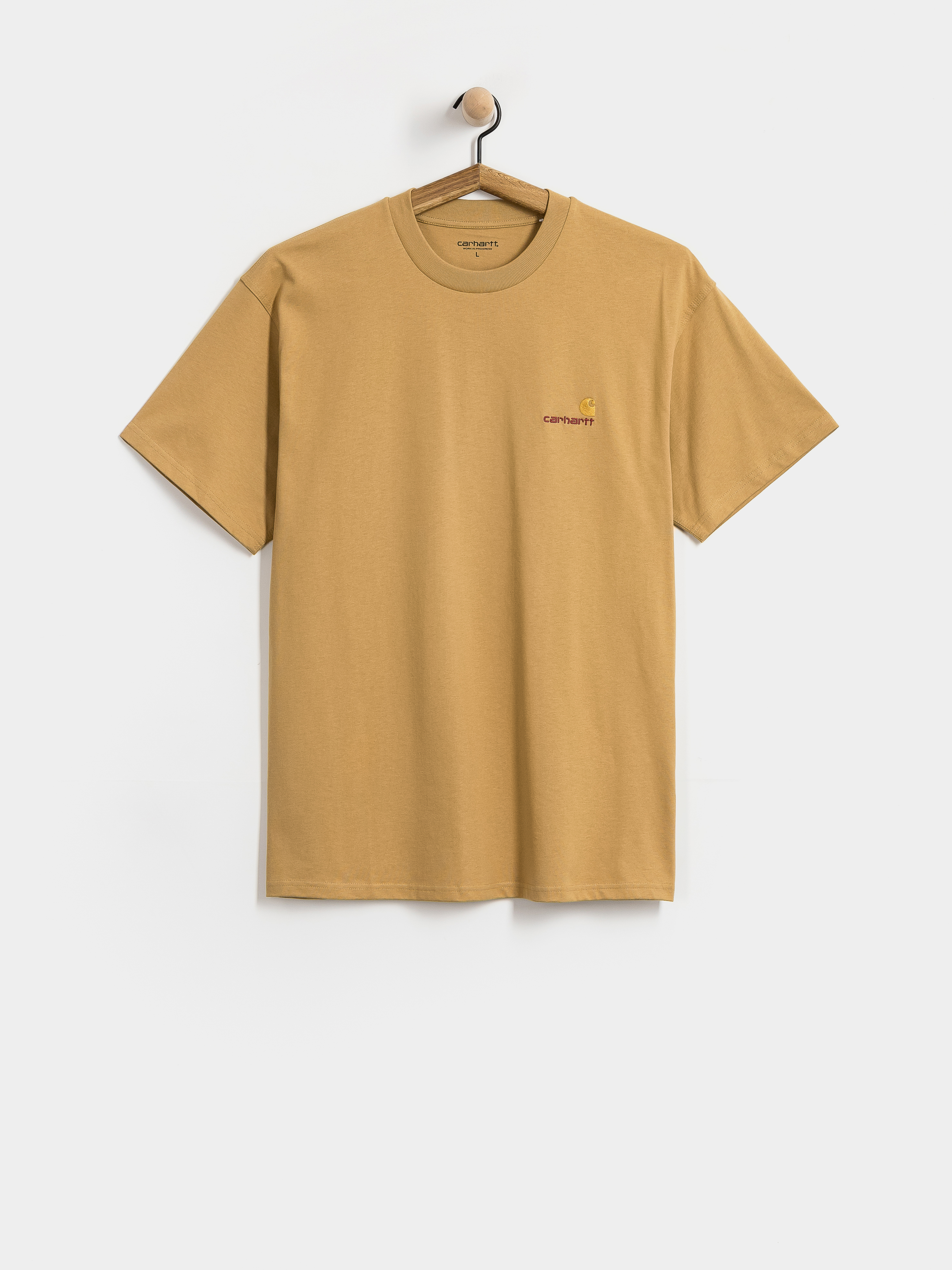 Tricou Carhartt WIP American Script (wip dusty h)