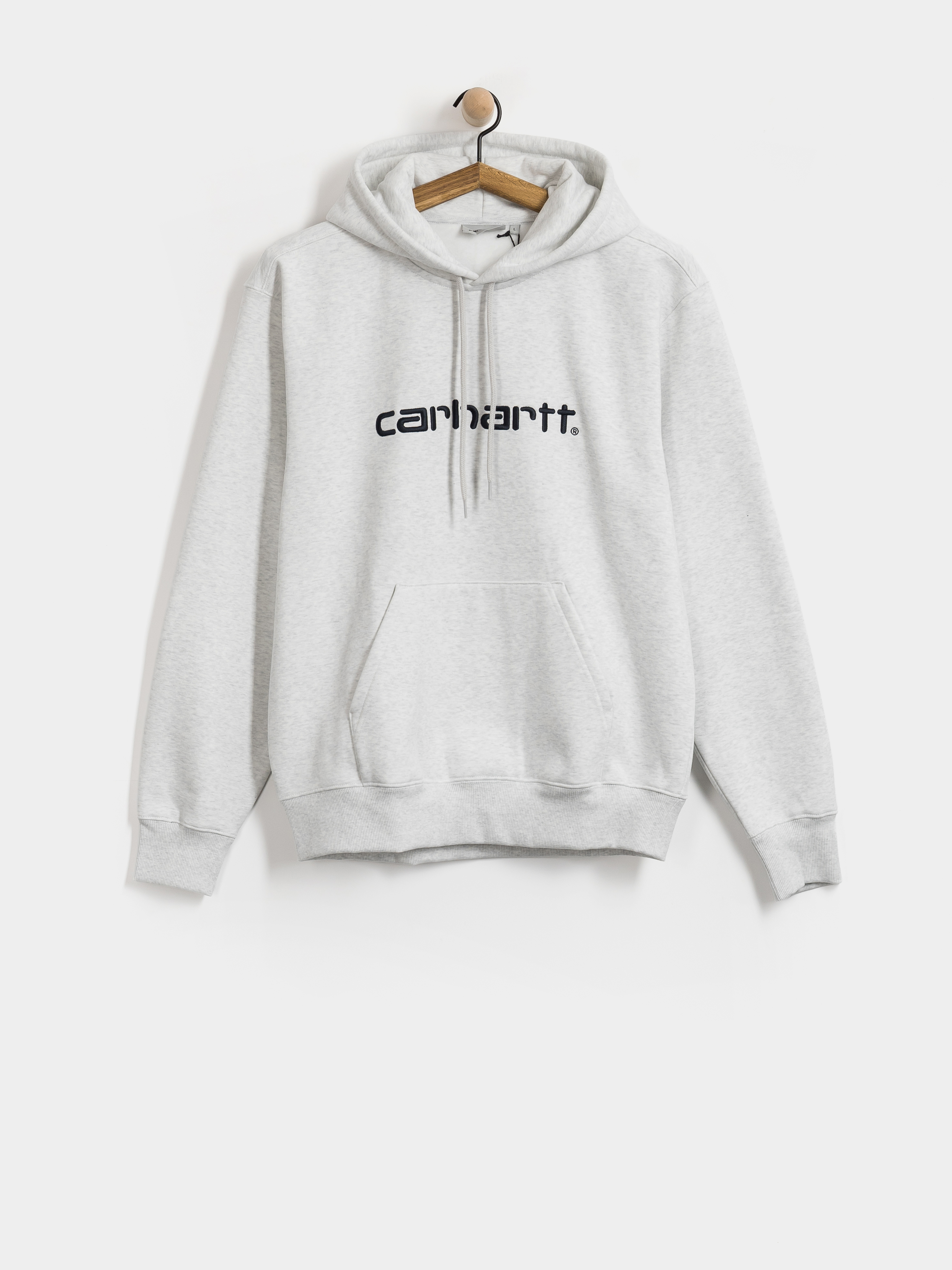 Hanorac cu glugă Carhartt WIP Carhartt HD (ash heather/graphite)
