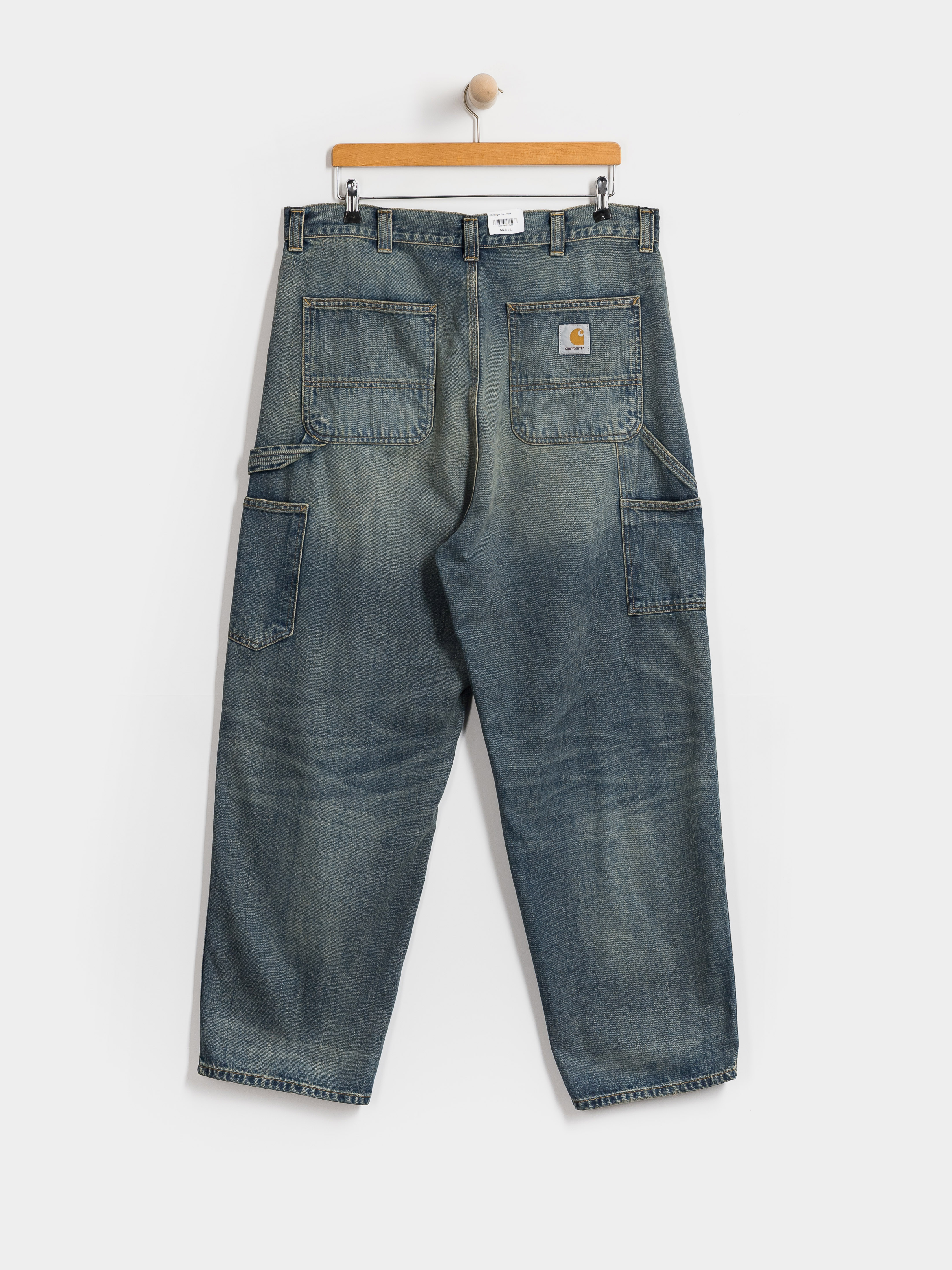 Pantaloni Carhartt WIP OG Single Knee (blue/worn used wash)