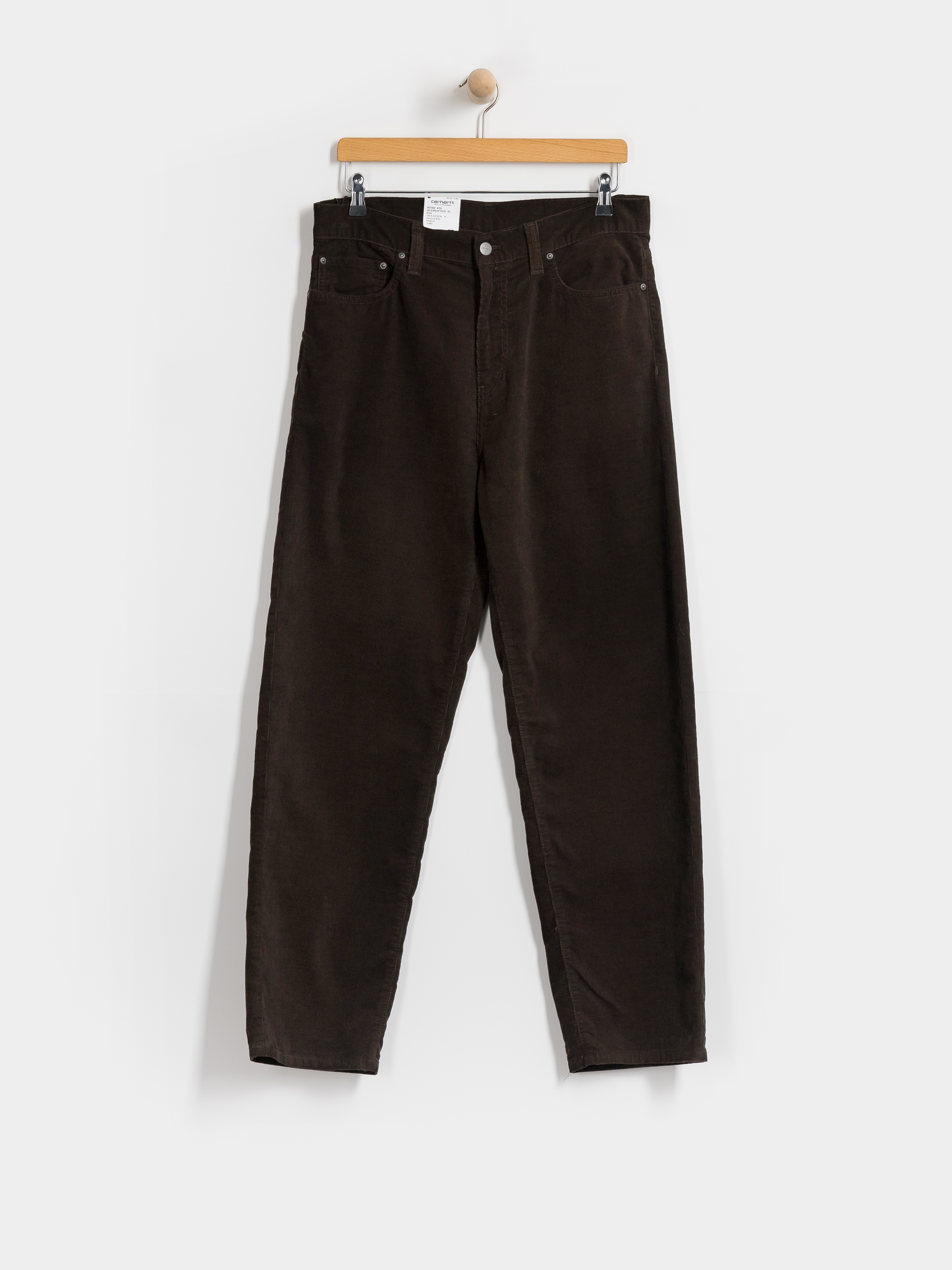 Pantaloni Carhartt WIP Aaron (tobacco/rinsed)
