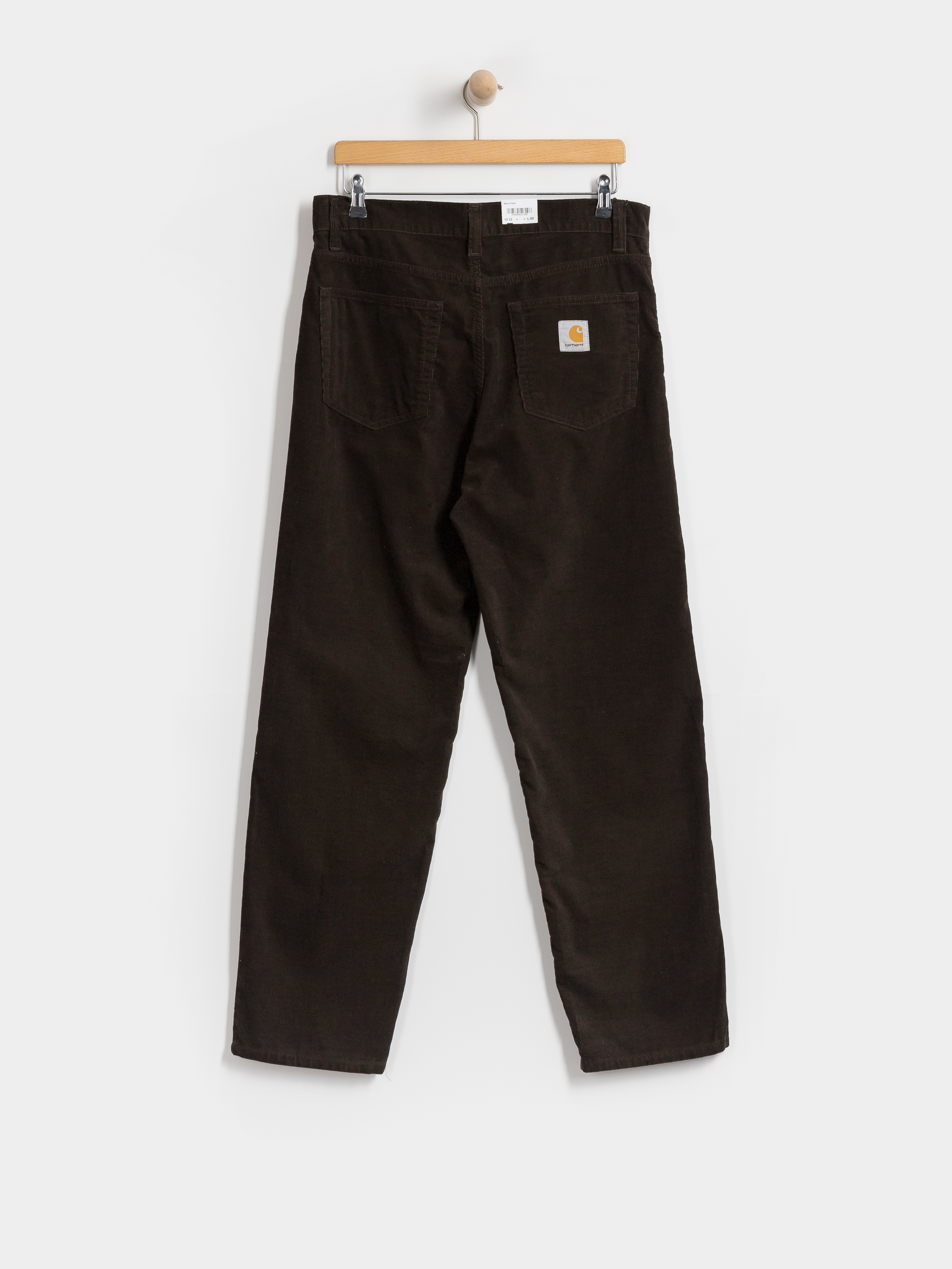 Pantaloni Carhartt WIP Aaron (tobacco/rinsed)