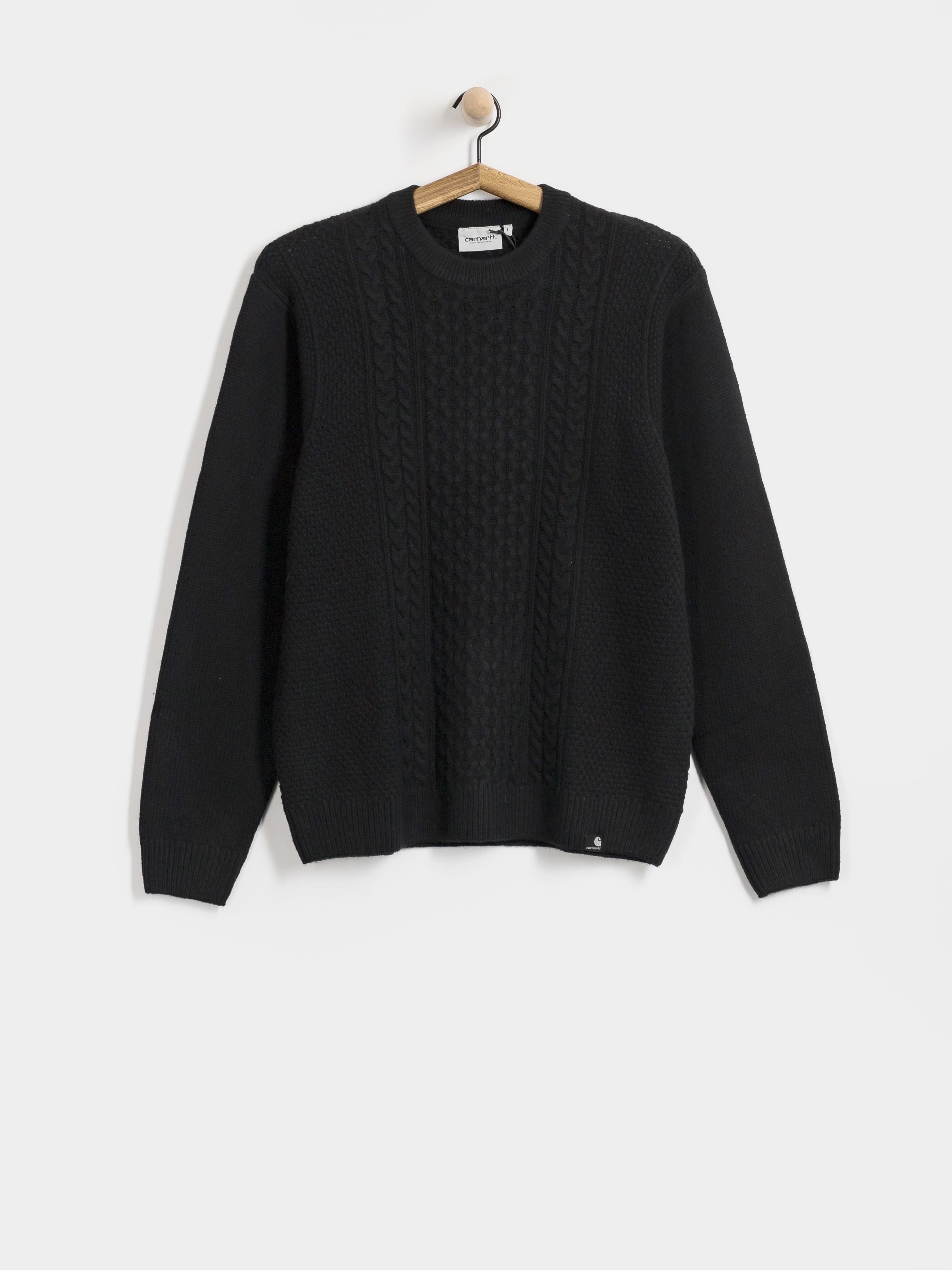 Pulover Carhartt WIP Caster Knit (black)