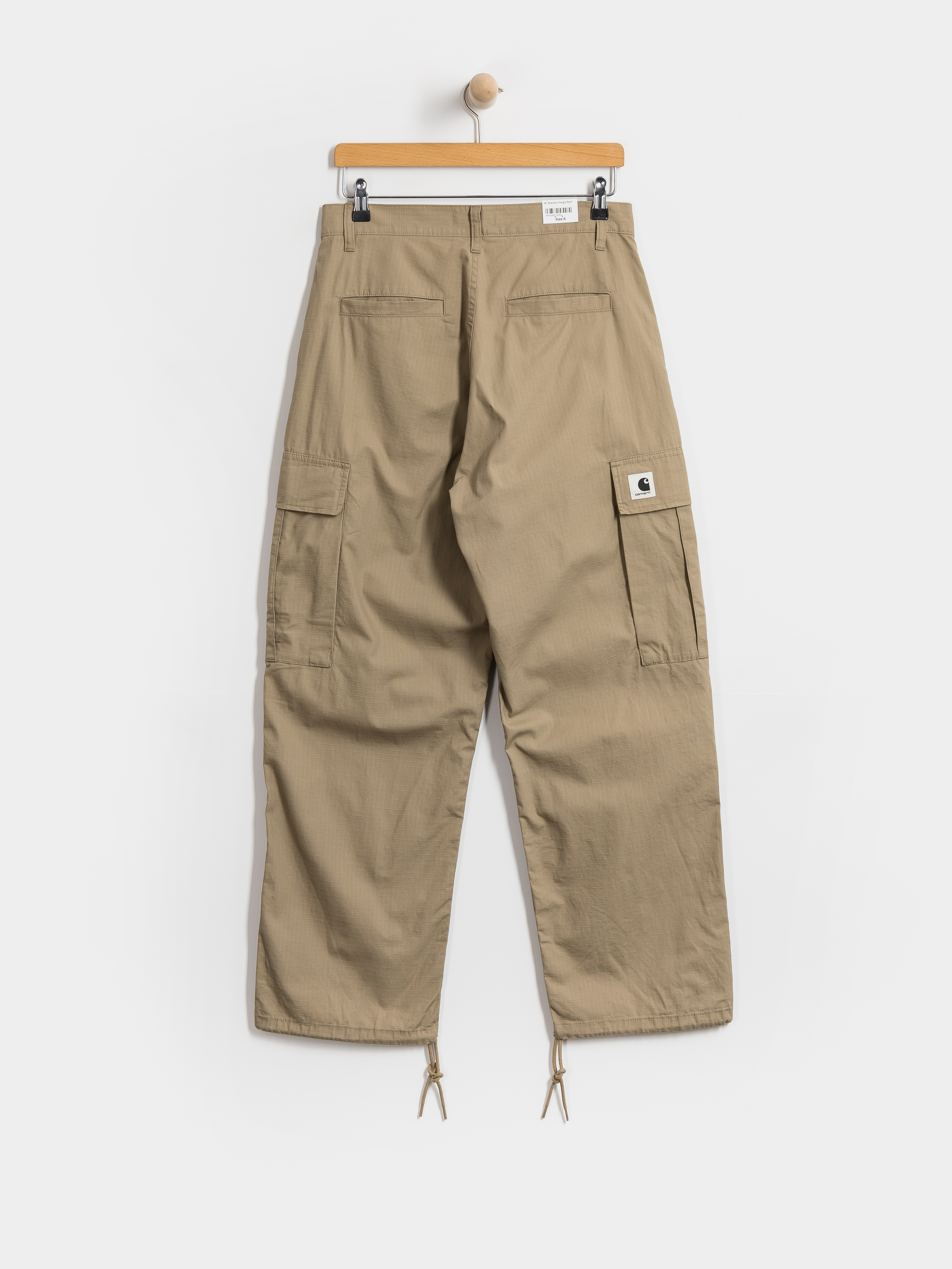 Pantaloni Carhartt WIP Brandon Cargo Wmn (leather/rinsed)