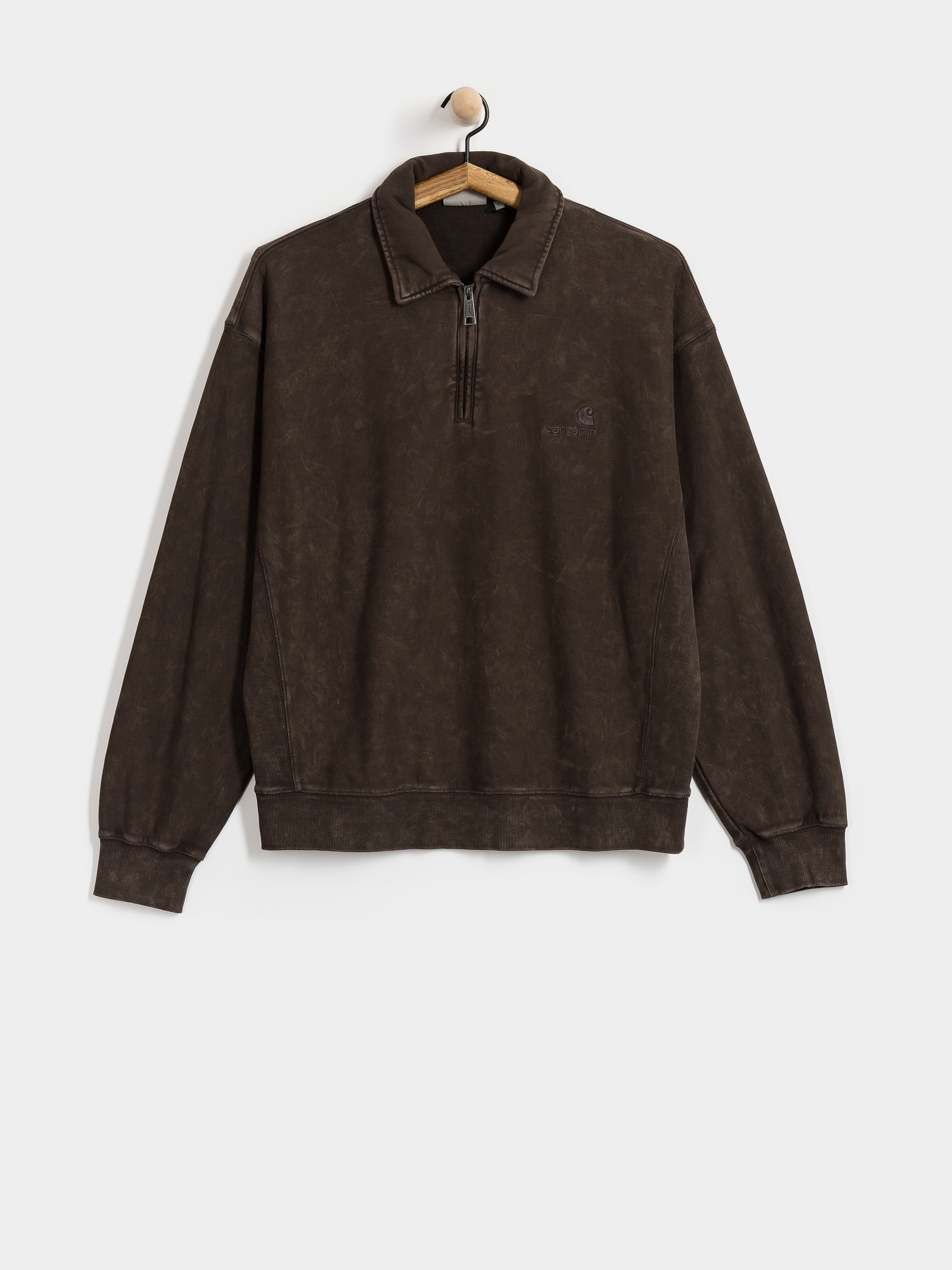 Hanorac Carhartt WIP Lambert Polo (tobacco/moon wash)