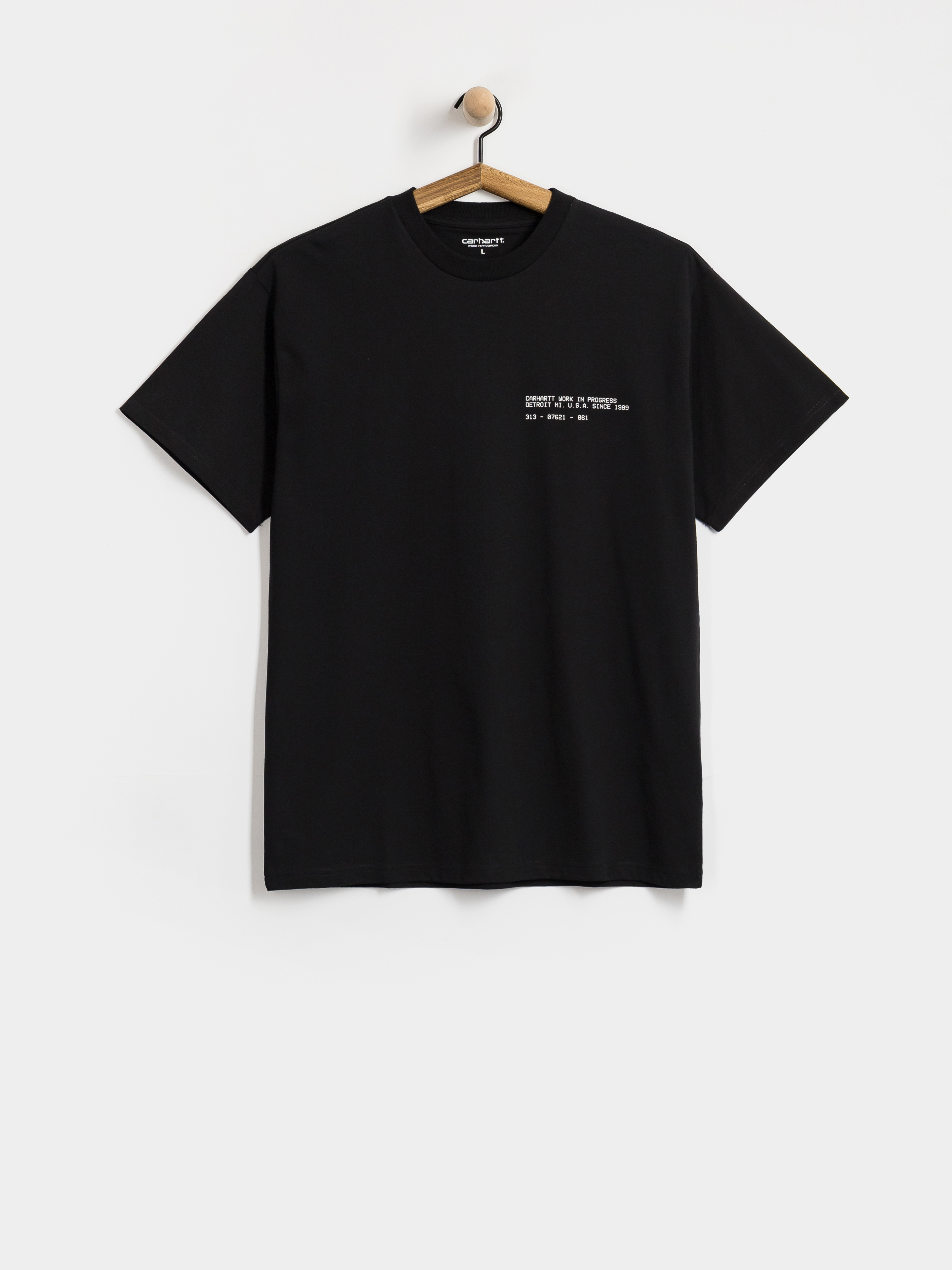 Tricou Carhartt WIP Feather Progress (black)