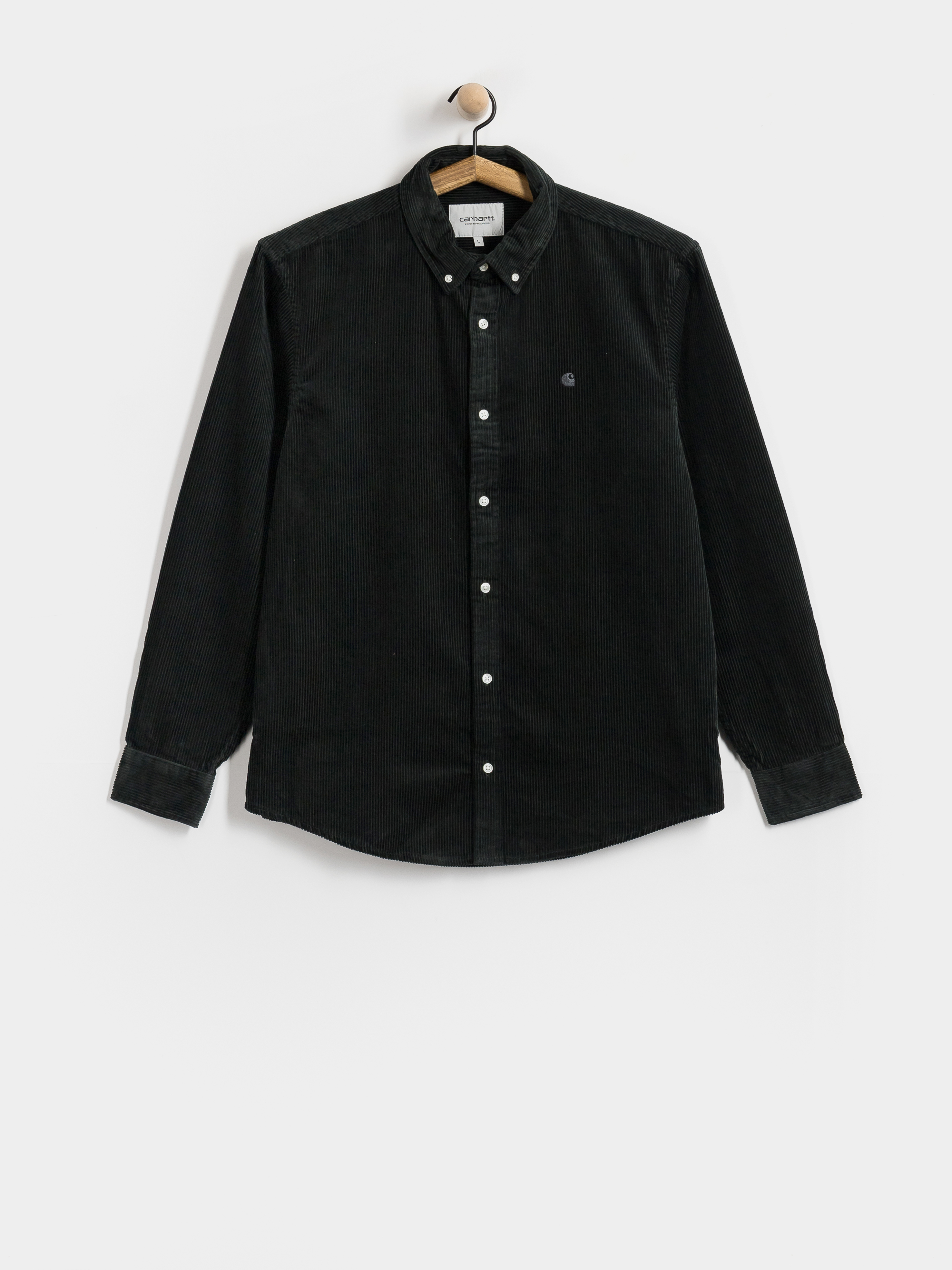 Cu0103mau0219u0103 Carhartt WIP Madison Cord (raven)
