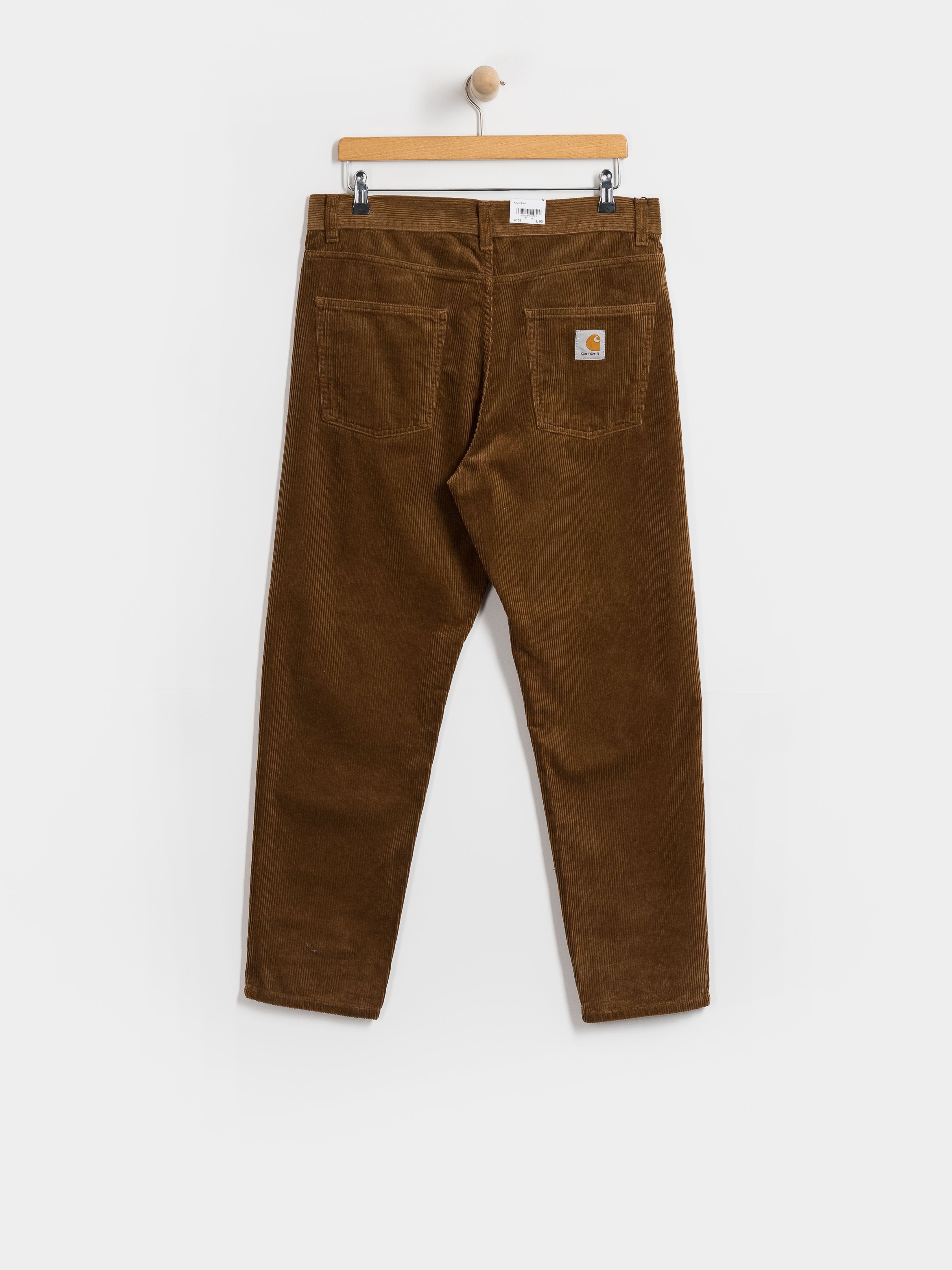 Pantaloni Carhartt WIP Newel (wip h brown/rinsed)