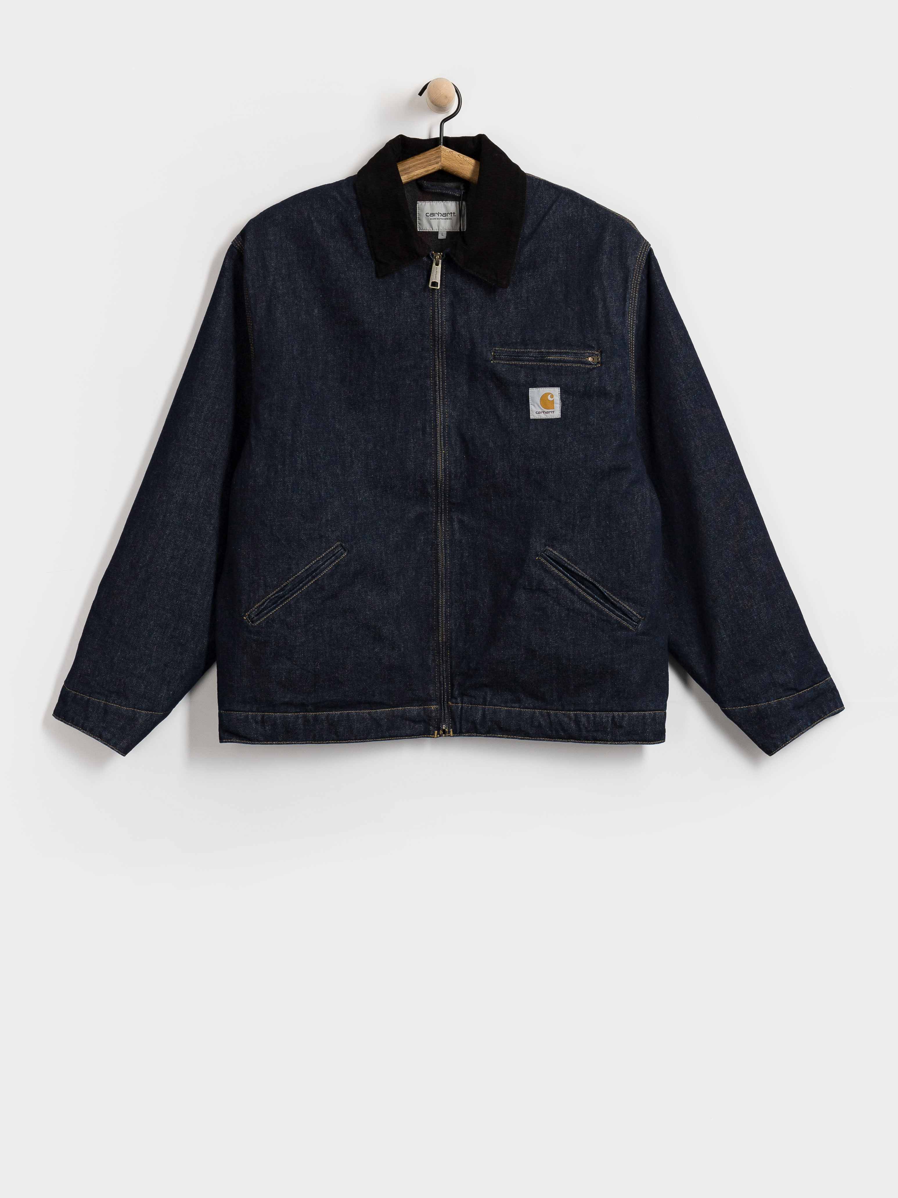 Geacă Carhartt WIP OG Detroit (blue/black/rinsed)