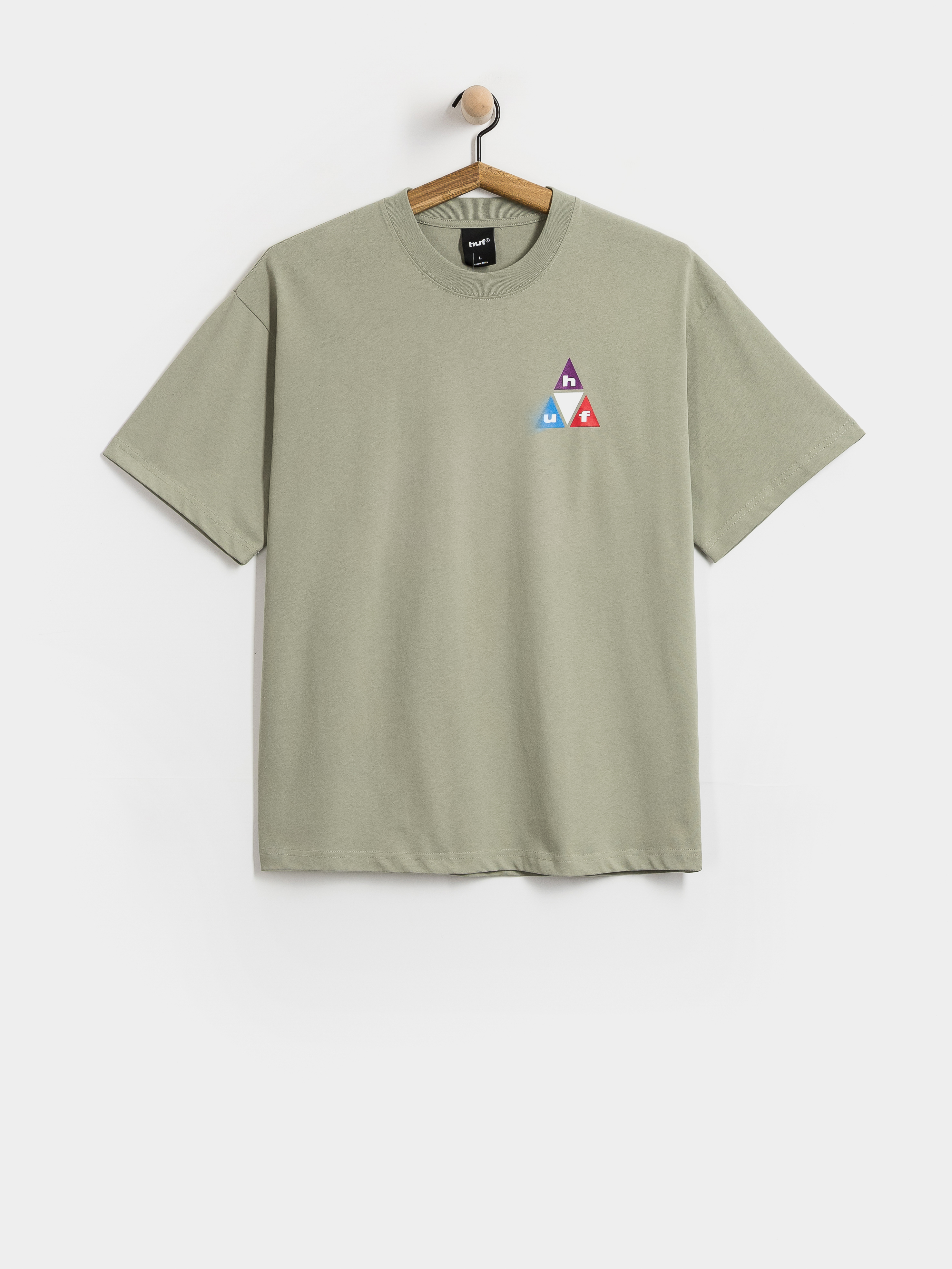Tricou HUF Prism TT (desert green)