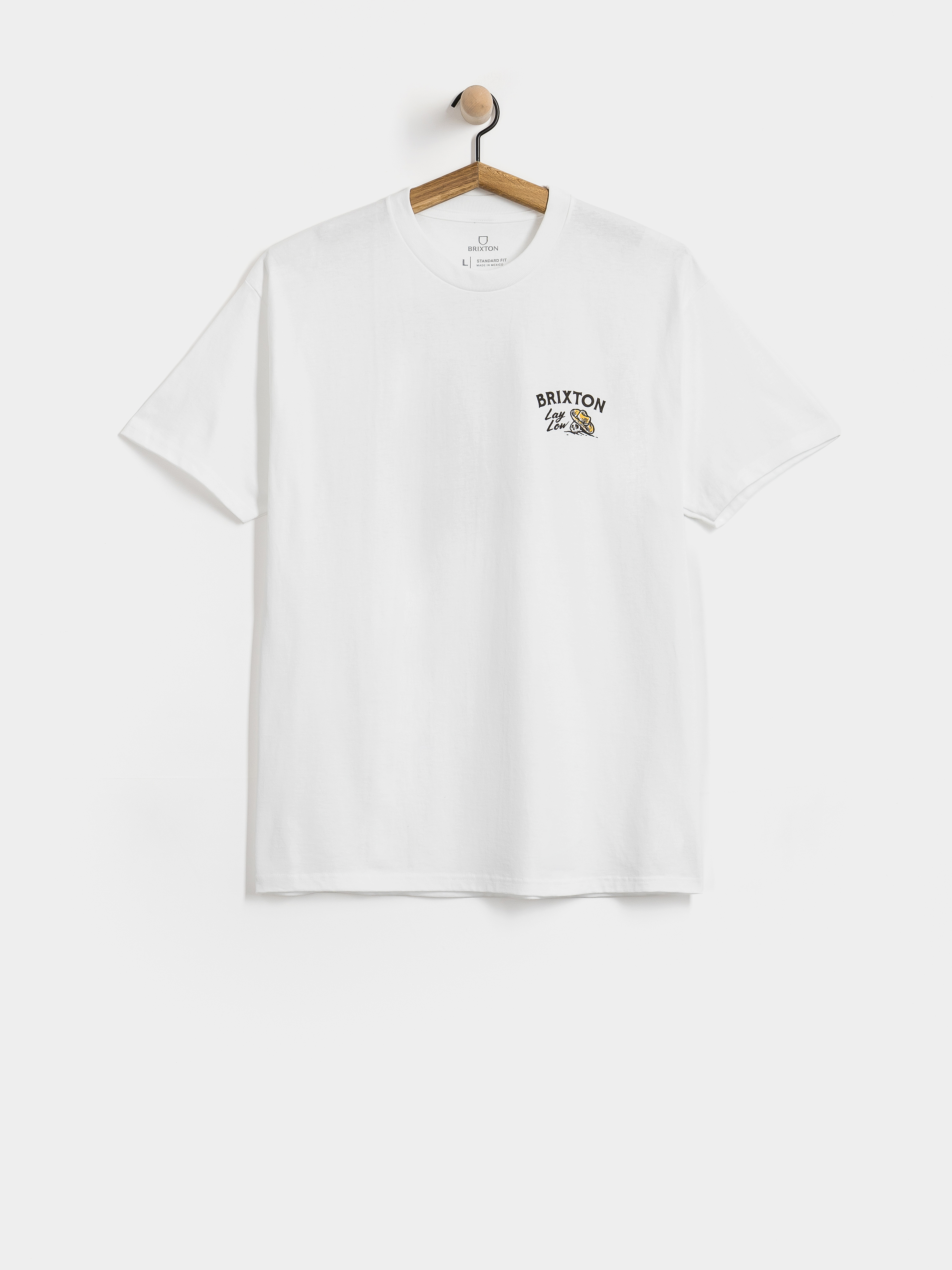 Tricou Brixton Lay Low Stnd (white)