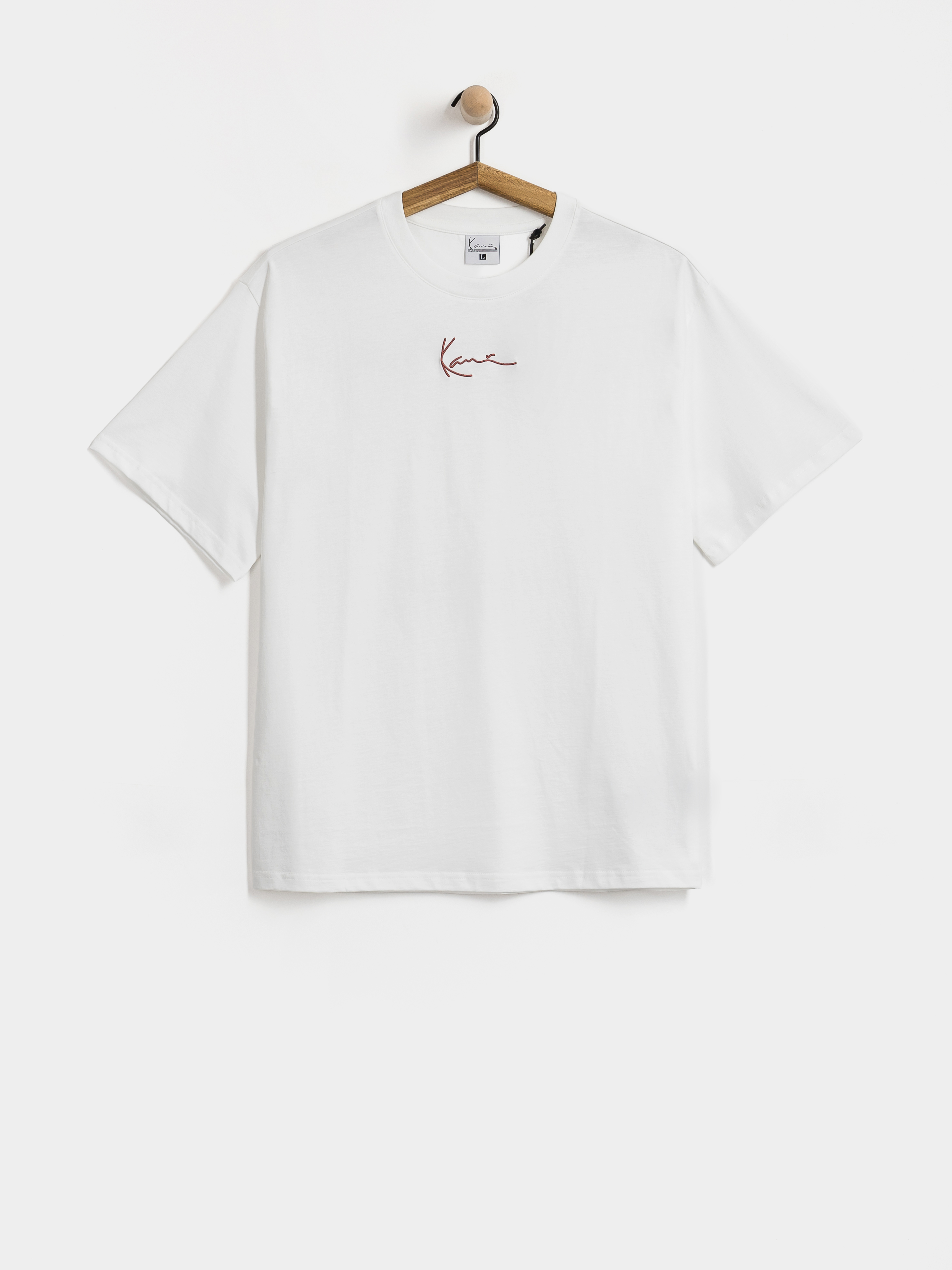 Tricou Karl Kani Signature Hot Dog Oversized (white)