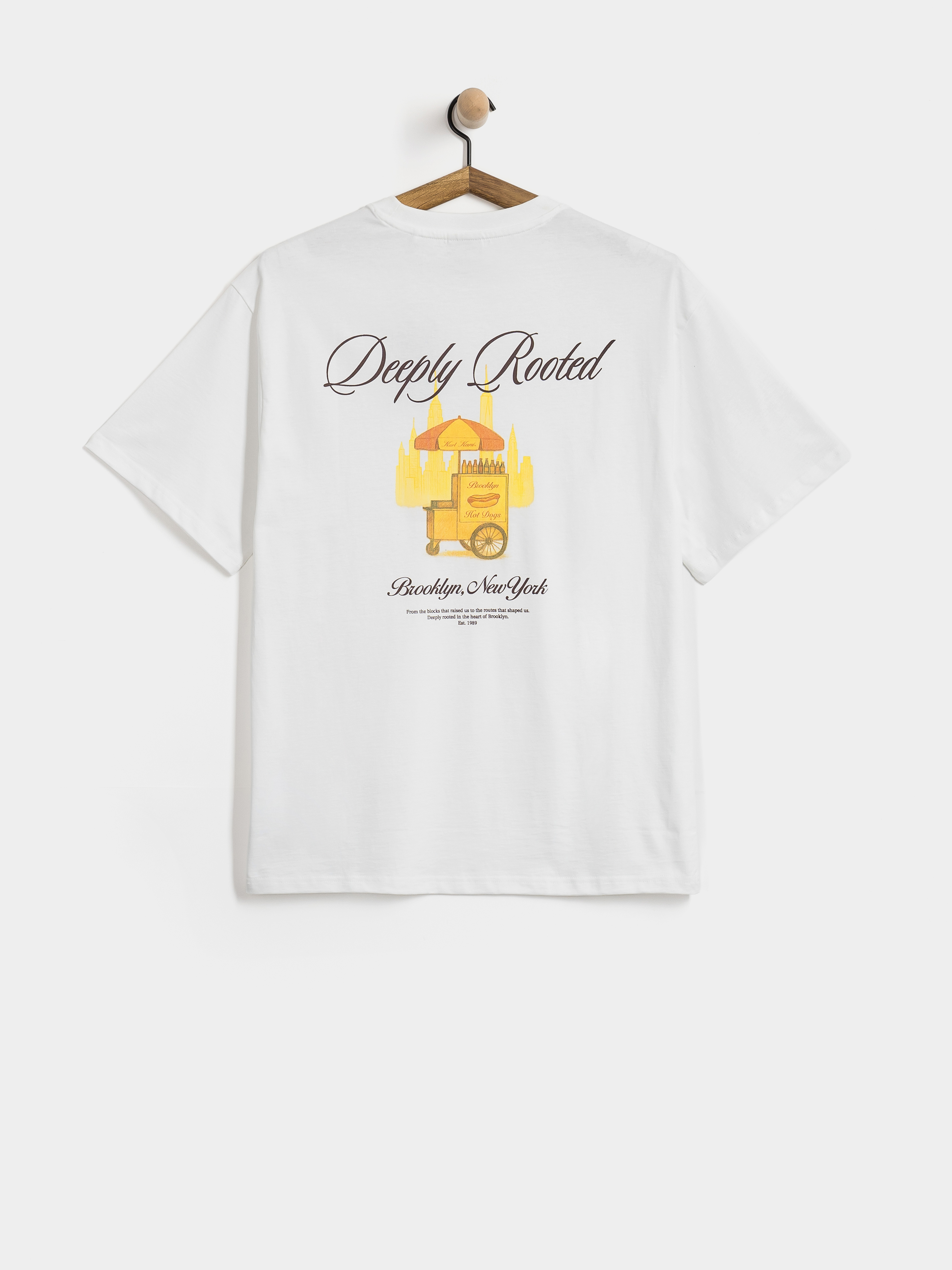 Tricou Karl Kani Signature Hot Dog Oversized (white)
