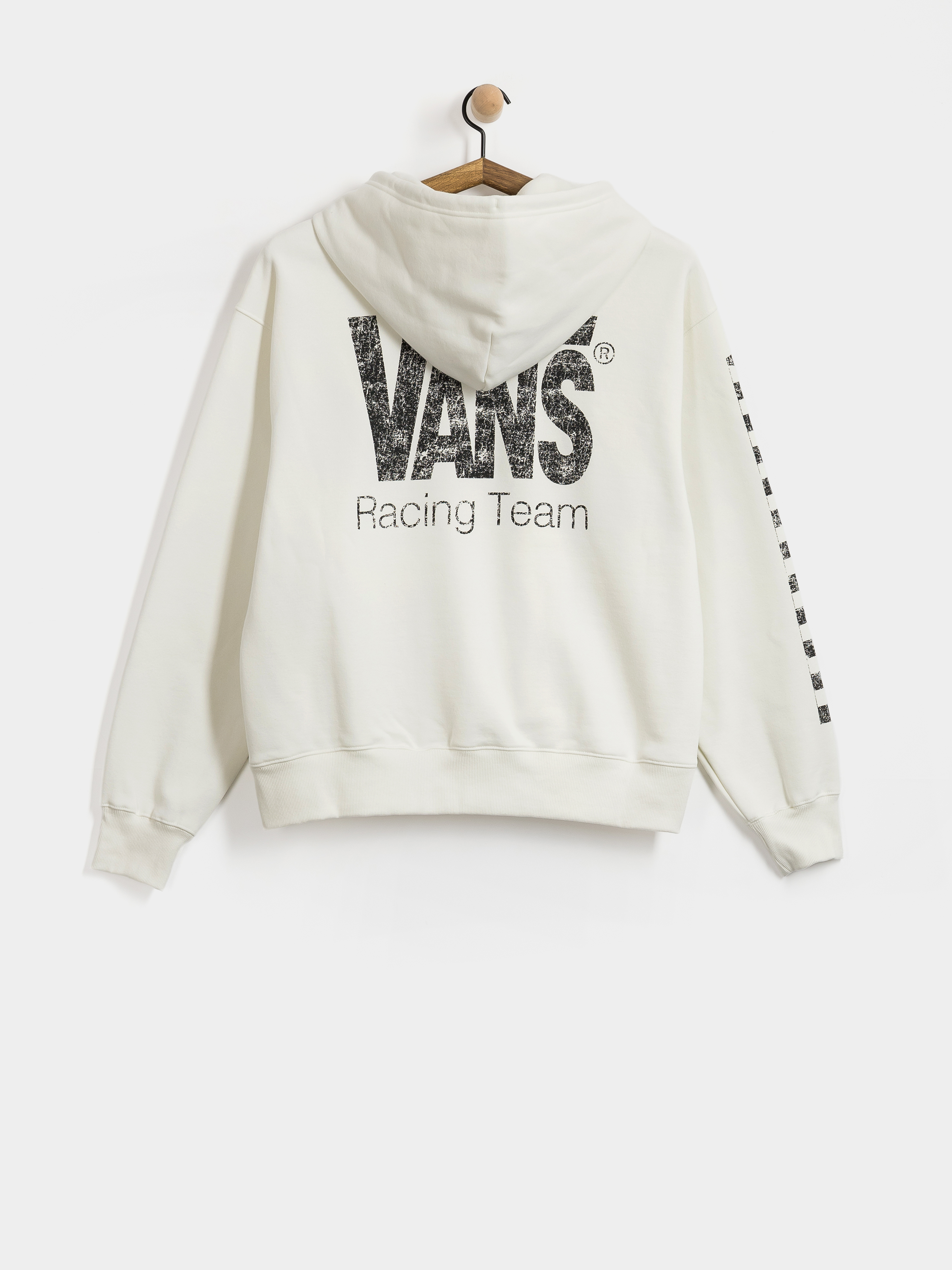 Hanorac cu glugă Vans Racing ZHD (marshmallow)