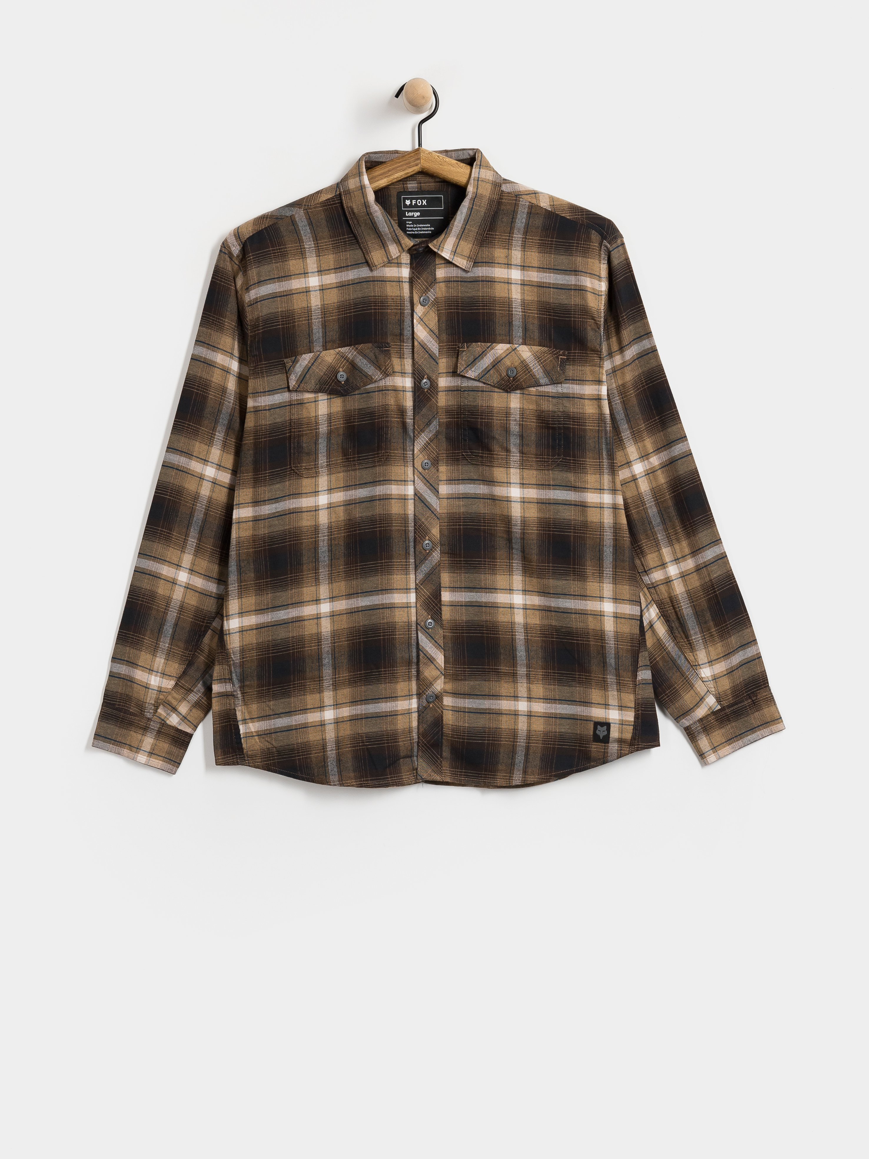Cu0103mau0219u0103 Fox Survivalist Stretch Flannel (brown sugar)