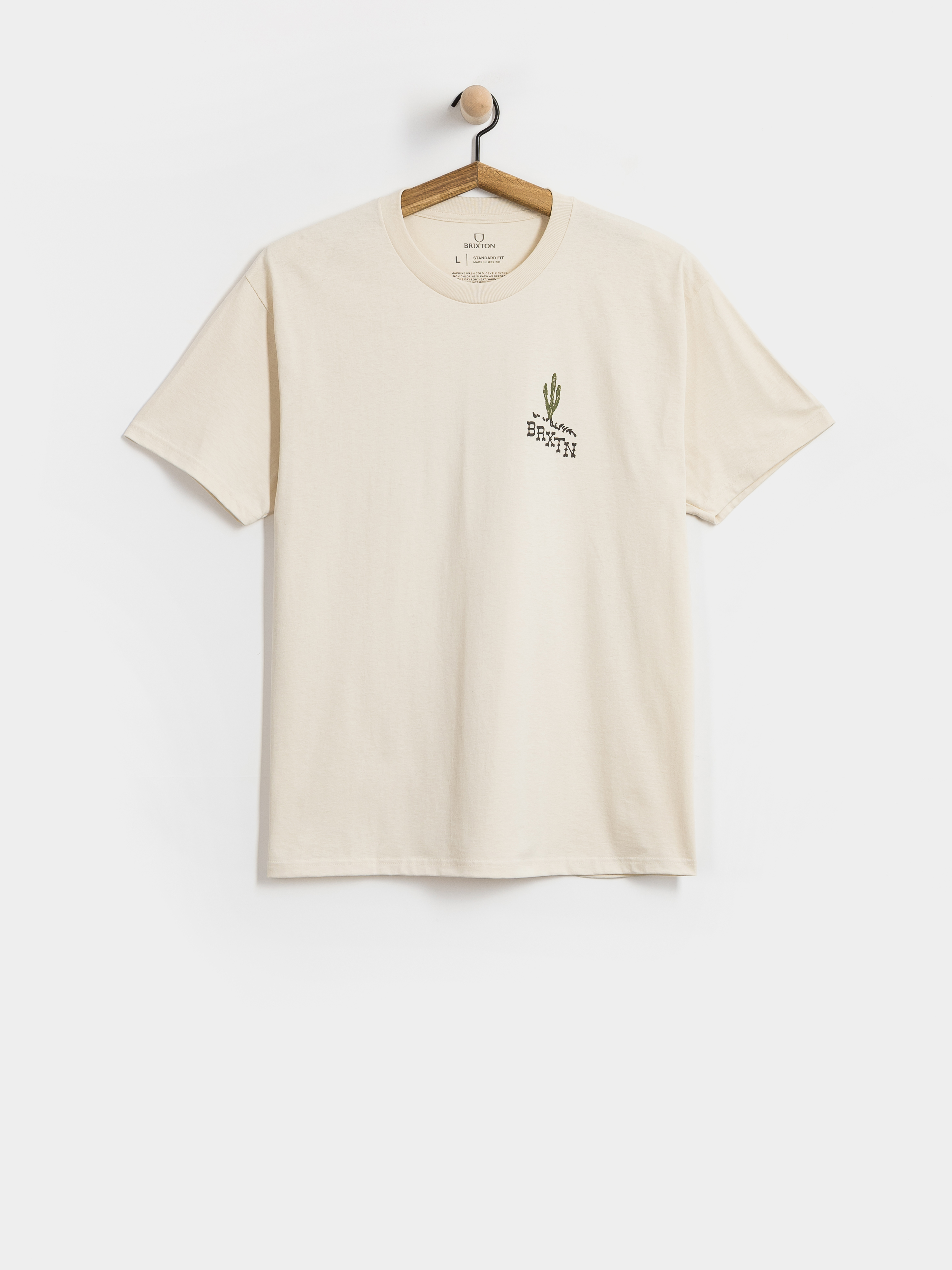 Tricou Brixton Keslo Stnd (cream)