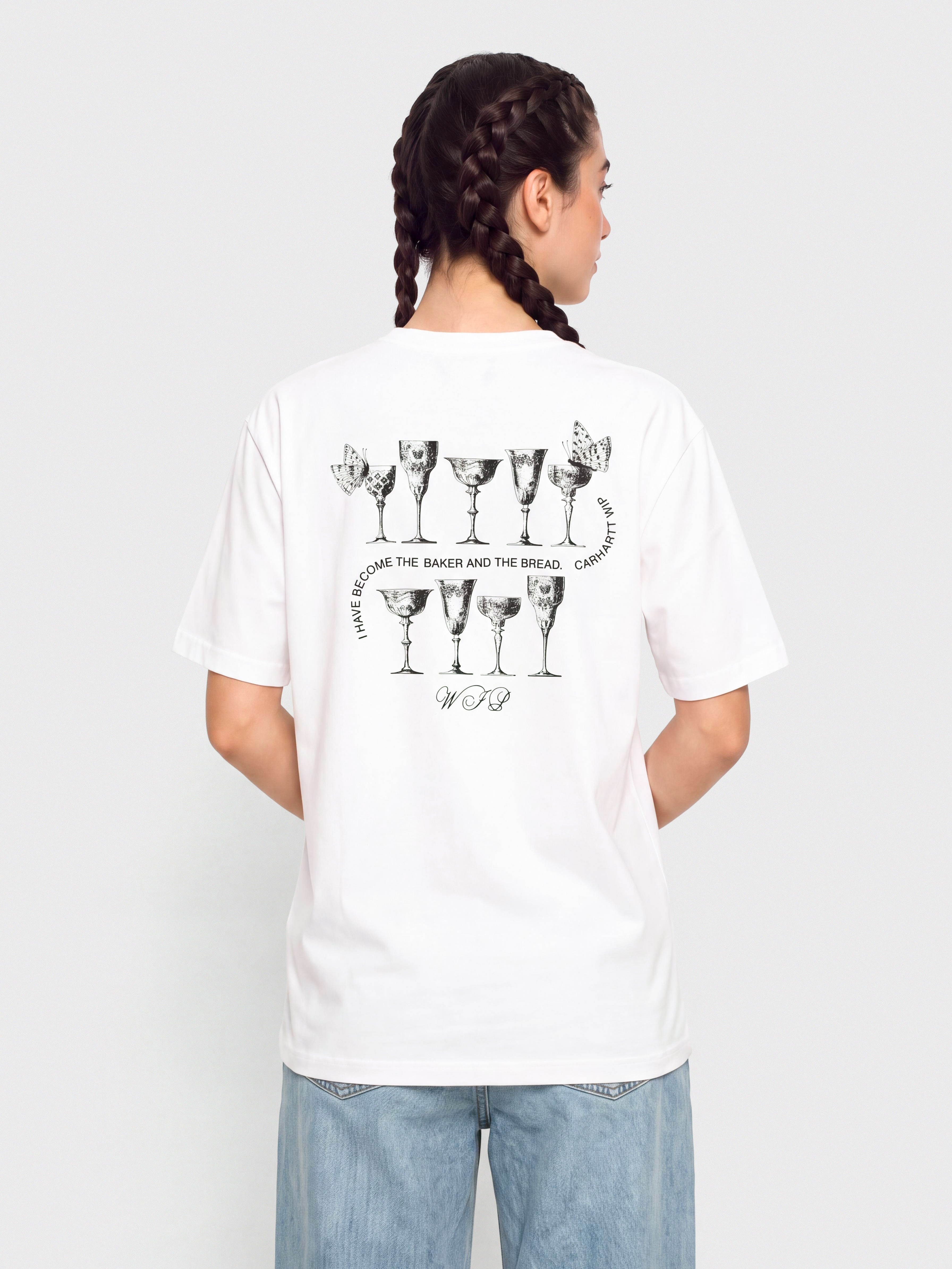 Tricou Carhartt WIP Silver Cups Wmn (white)