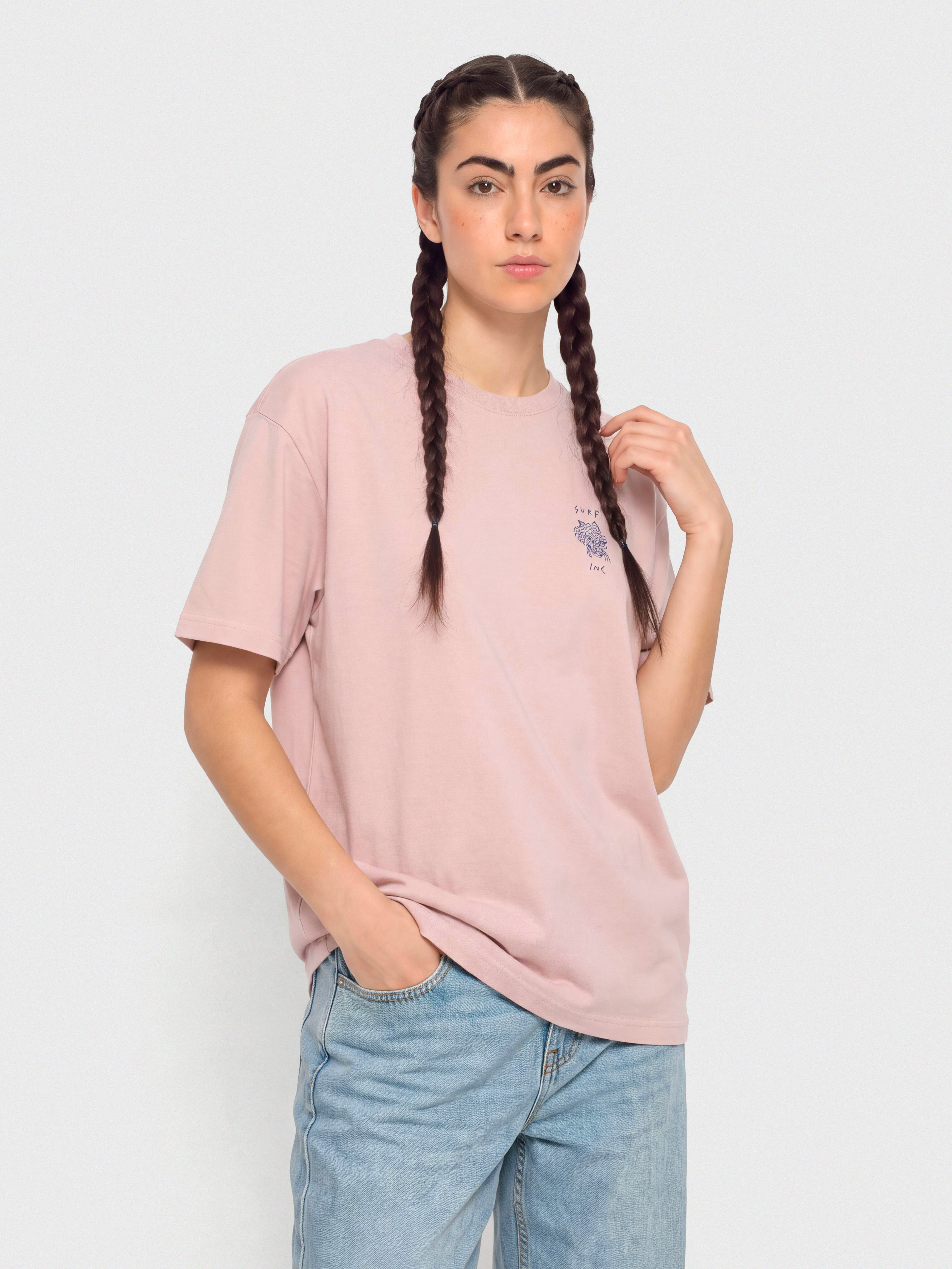 Tricou Surf Inc Wave Tiger (pink kush)